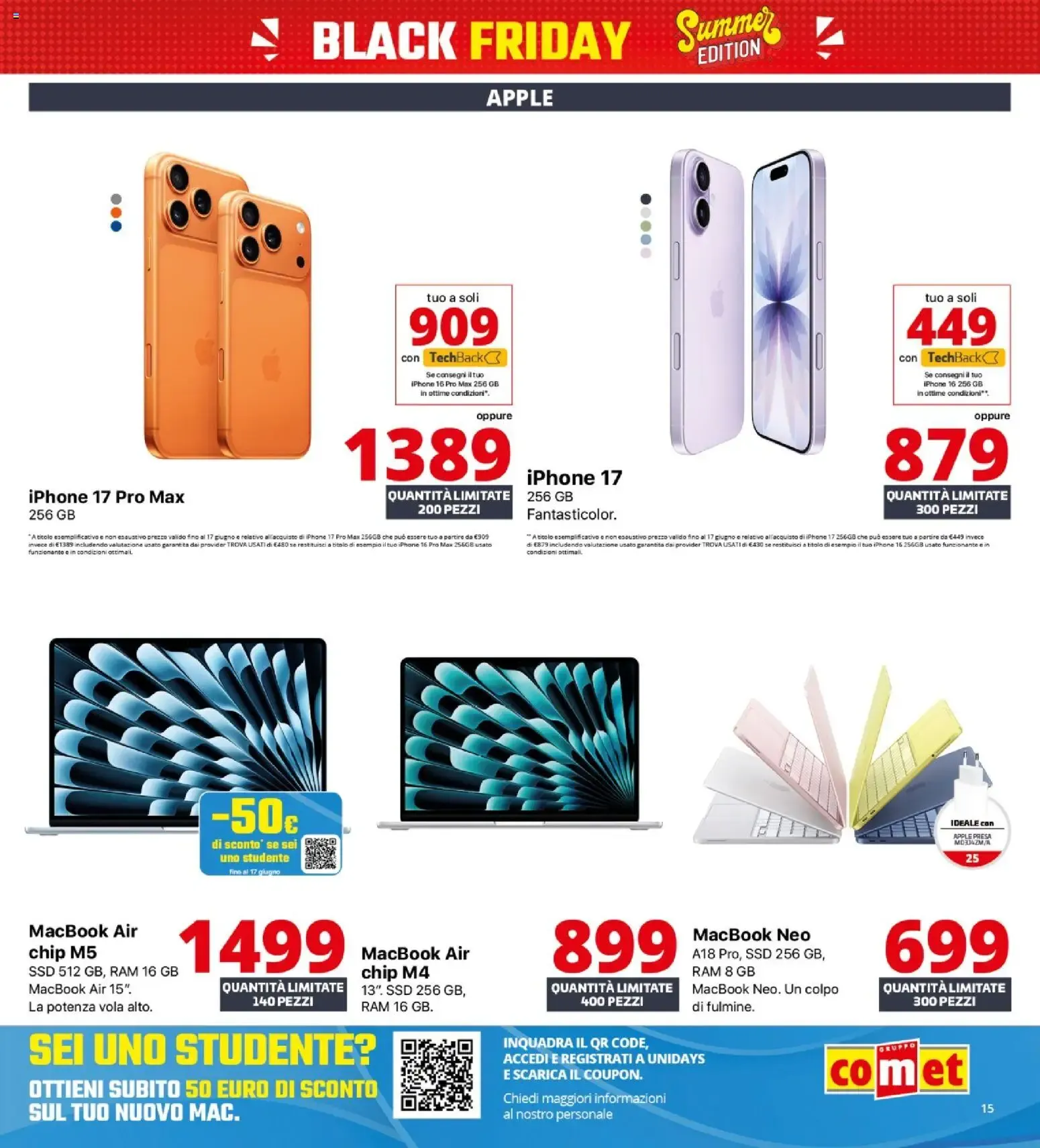 Black Friday Summer Edition da 4 giugno a 17 giugno di 2026 - Pagina del volantino 15
