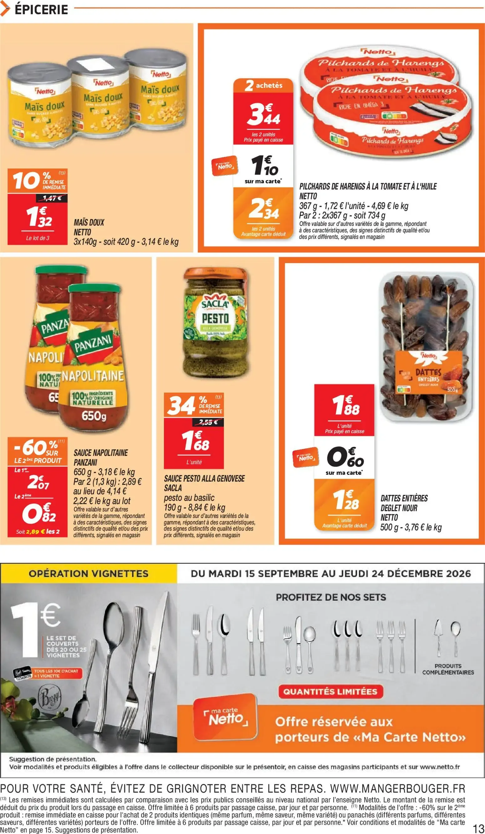 Netto: Le 3ème produit d'entretien 100% remboursé du 6 octobre au 12 octobre 2026 - Catalogue page 13