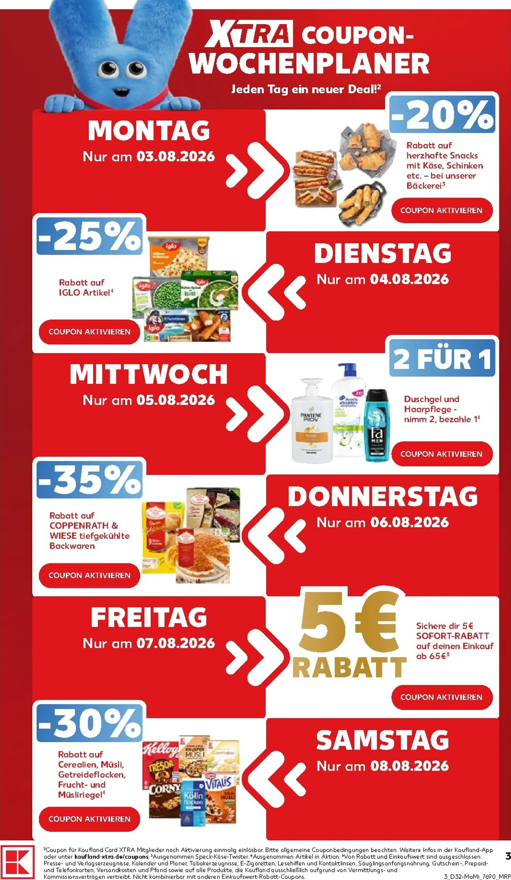 Kaufland - Richtig Sparen Prospekt nächste Woche – von Montag 03.08.2026 bis Mittwoch 05.08.2026 von 3. August bis 5. August 2026 - Prospekt seite 3
