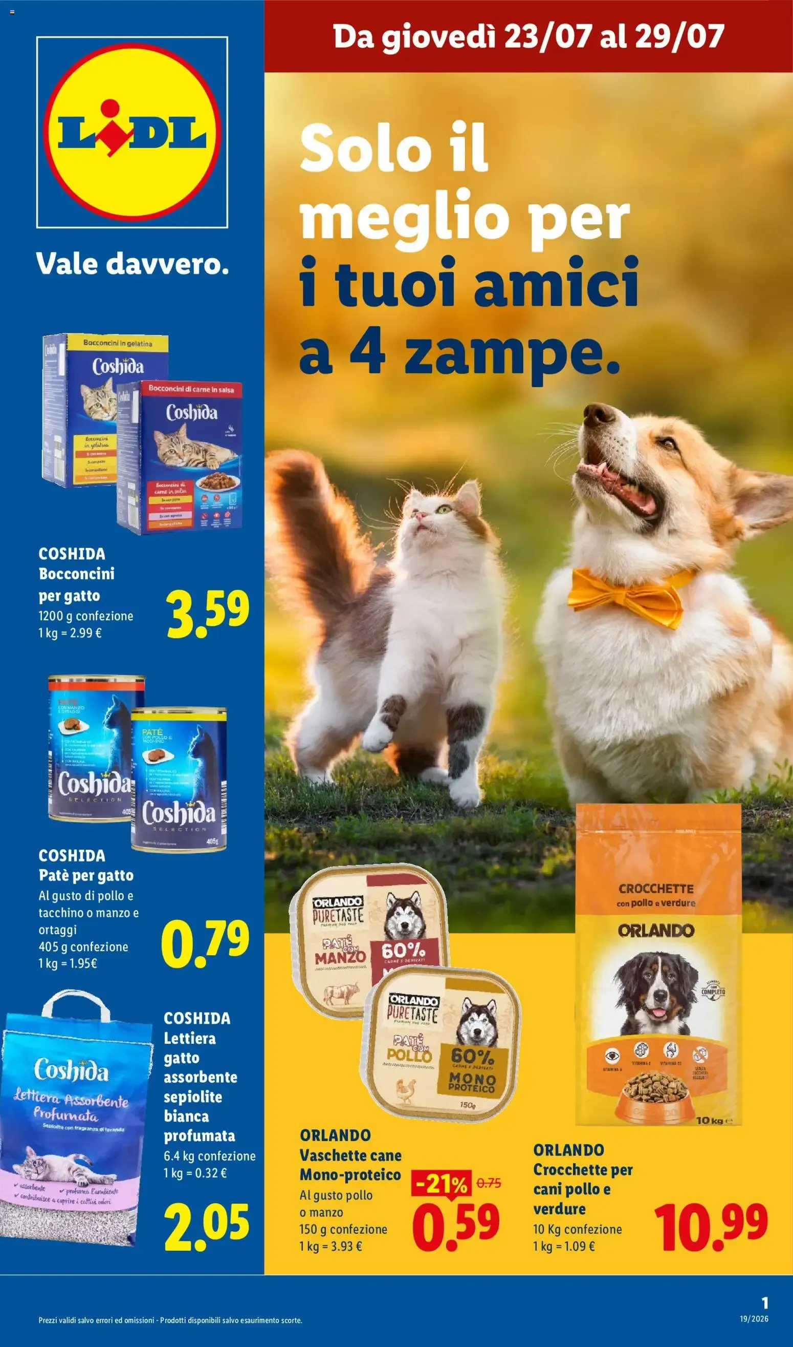 NUOVO LIDL volantino dal 23/07/2026 della prossima settimana