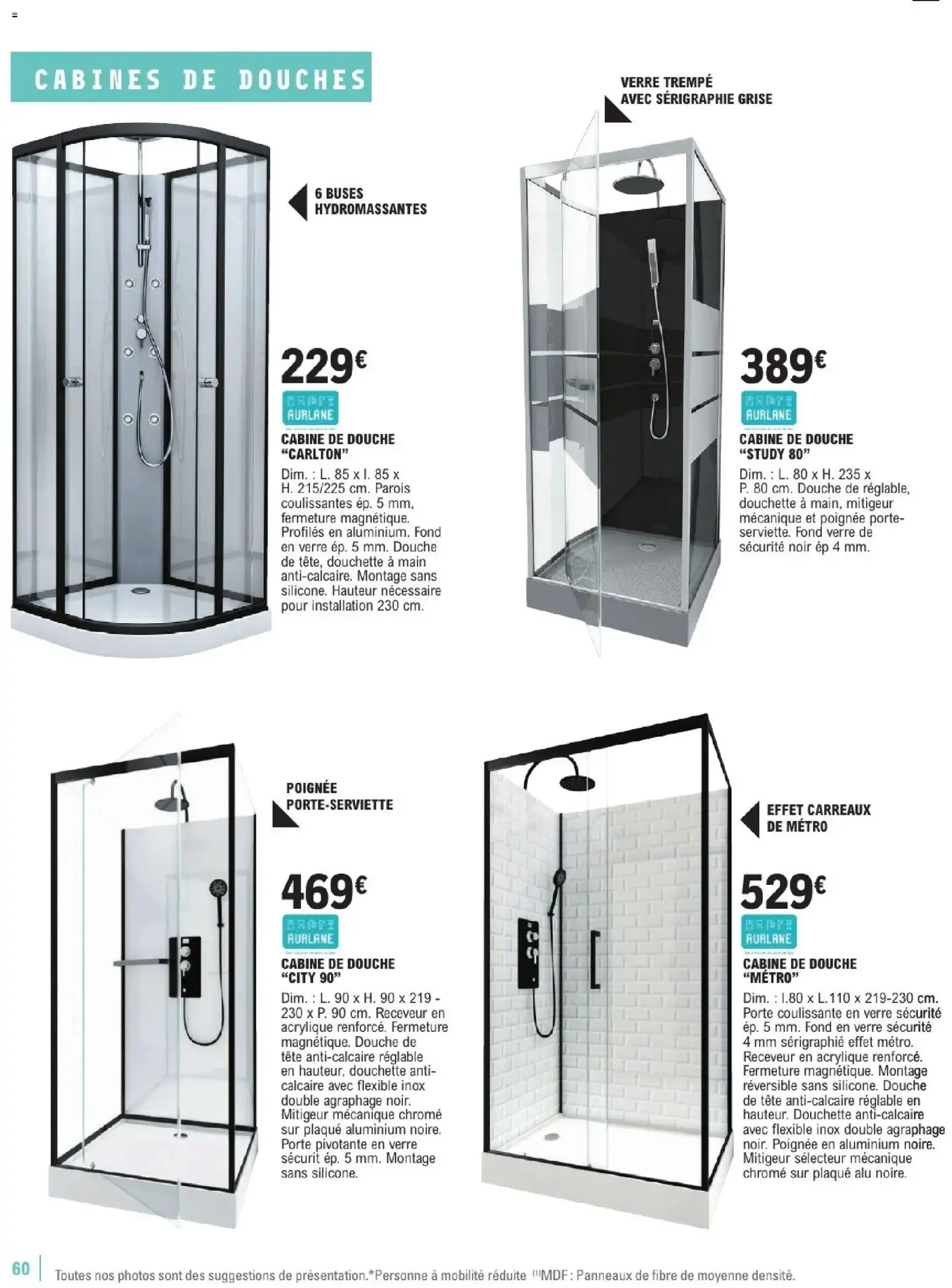 Brico E.Leclerc - Guide aménagement intérieur à partir du 06/01/2026 - promo en ligne du 6 janvier au 7 février 2026 - Catalogue page 60
