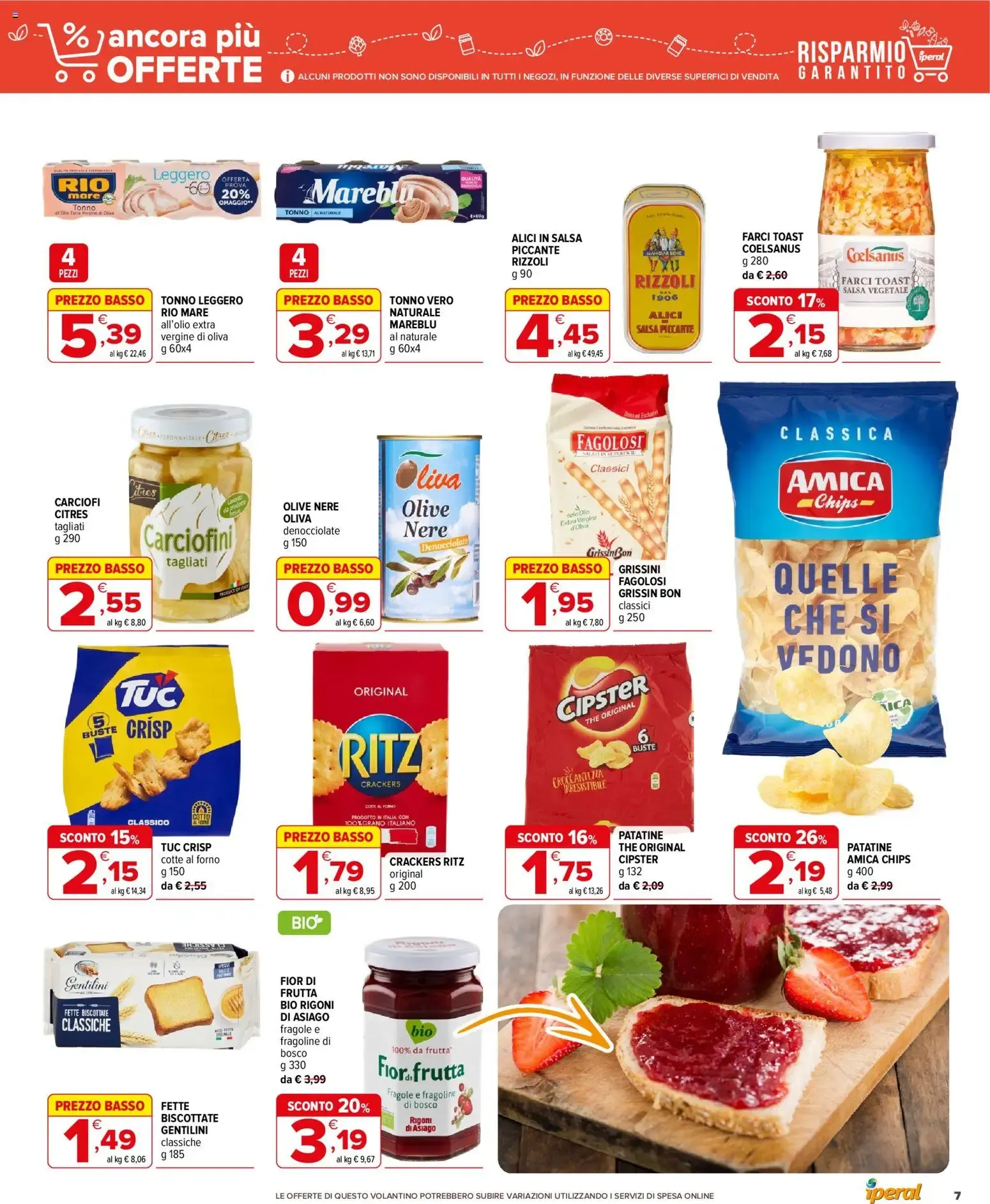 Nuovo Iperal volantino Ancora Più Offerte dal 29/07/2026 > offerte anteprima 🛍️ da 29 luglio a 18 agosto di 2026 - Pagina del volantino 7