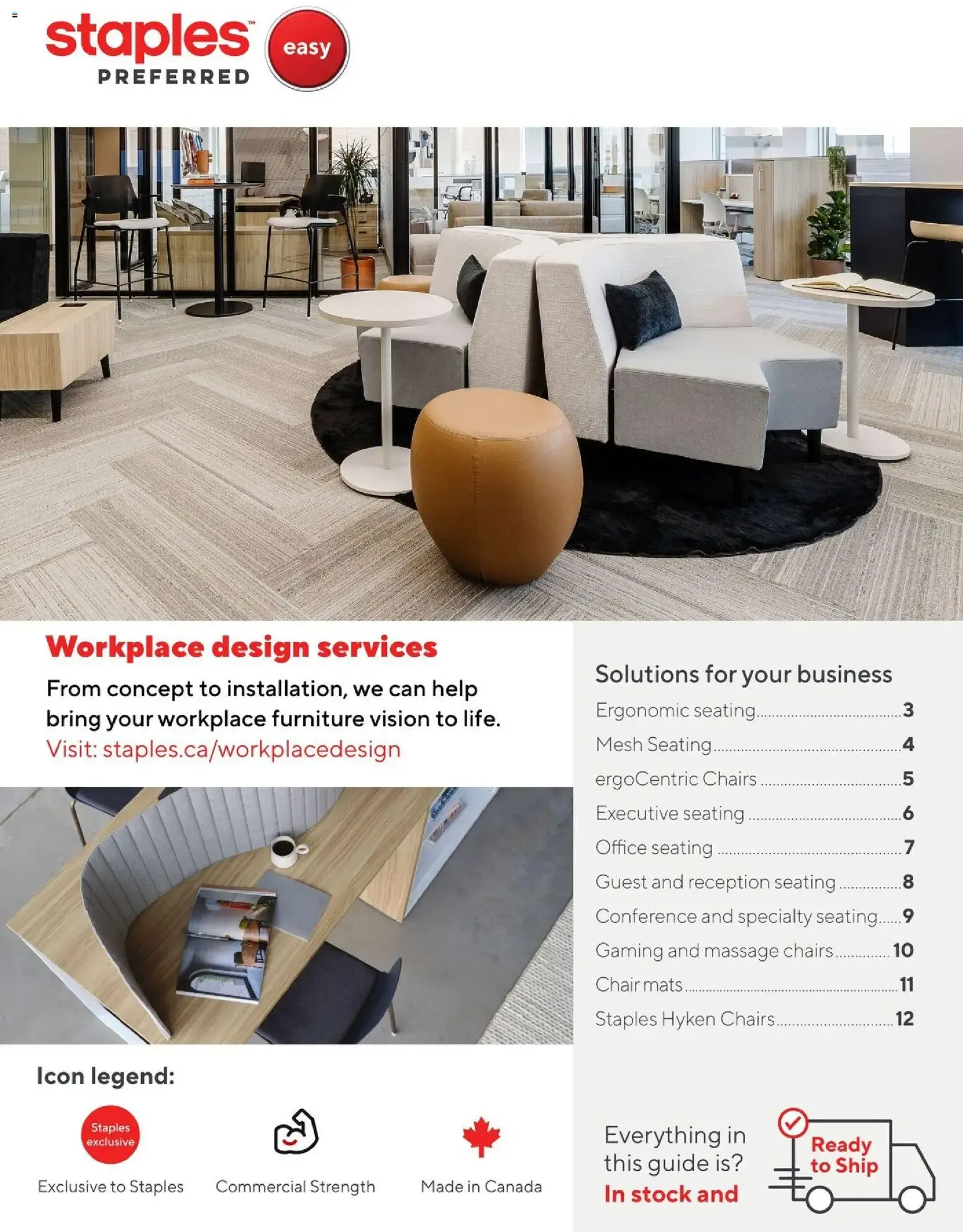 Staples In-stock Furniture Guide 2026 | 27 from August 12 to July 27 2027 - flyer page 2