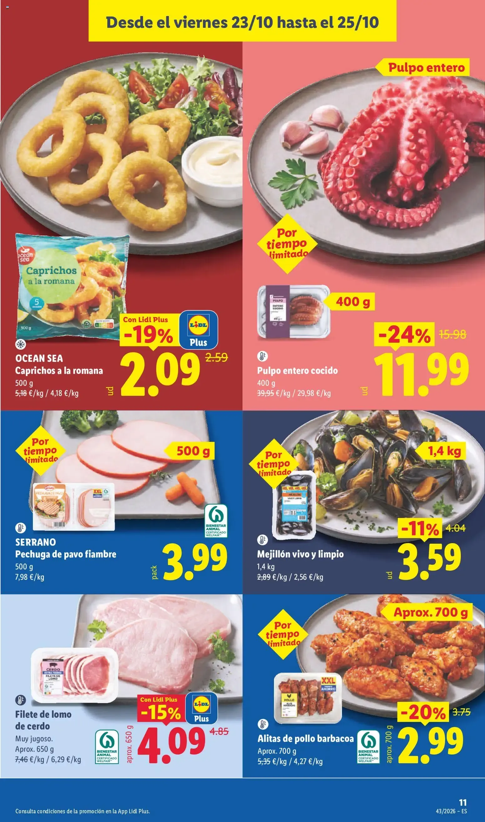 Catálogo de Lidl: Ofertas de carne y otros productos 19 de octubre al 25 de octubre 2026 - Página 33