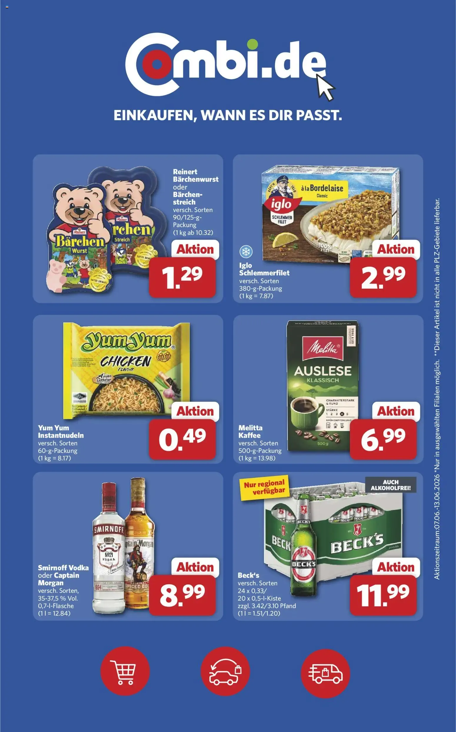 Combi Wochen Knaller von 6. Juni bis 13. Juni 2026 - Prospekt seite 2