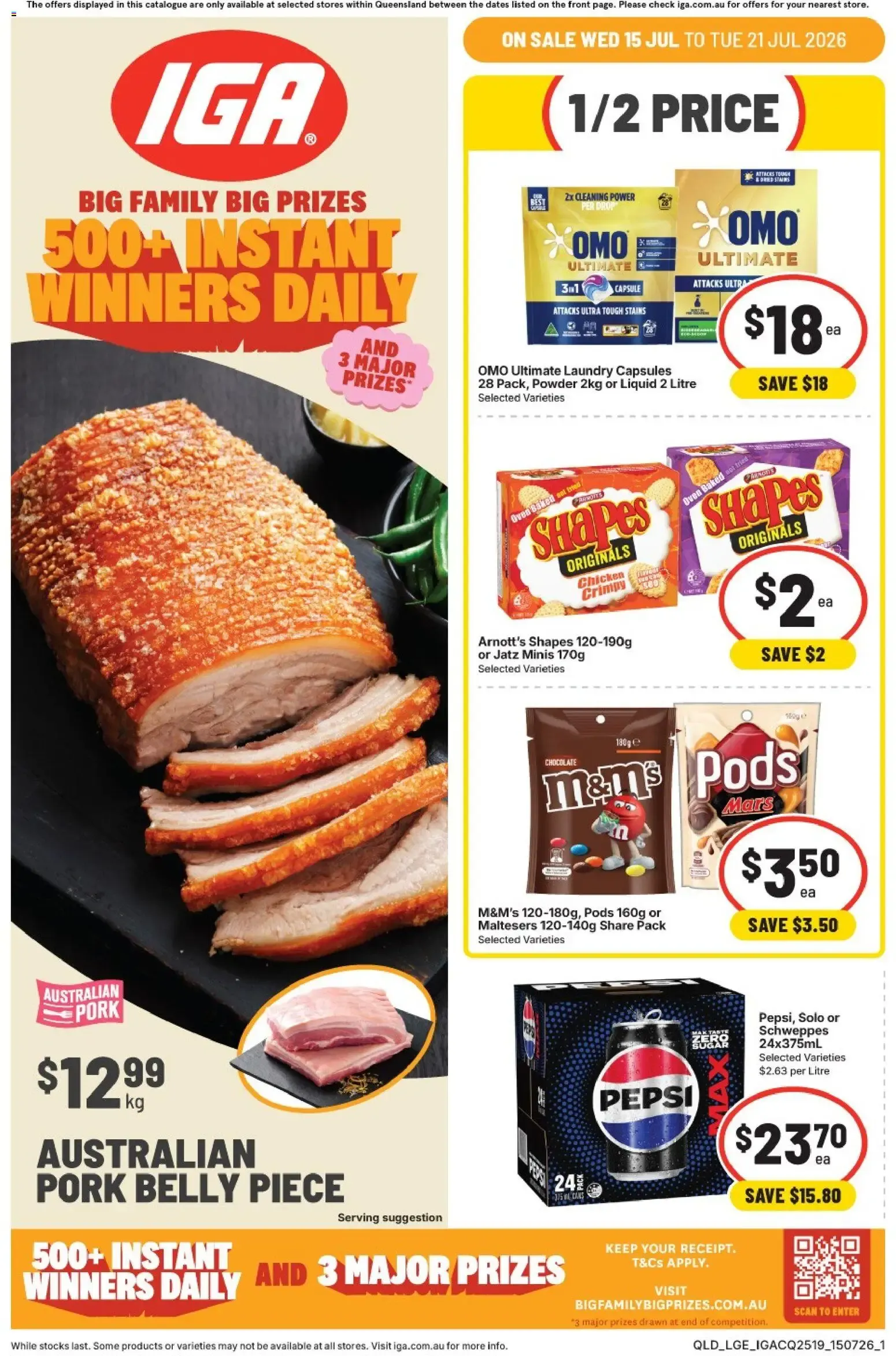 IGA catalogue valid from 15/07/2026 > Online Australia - Catalogue valid from 15 July to 21 July 2026 - page 1