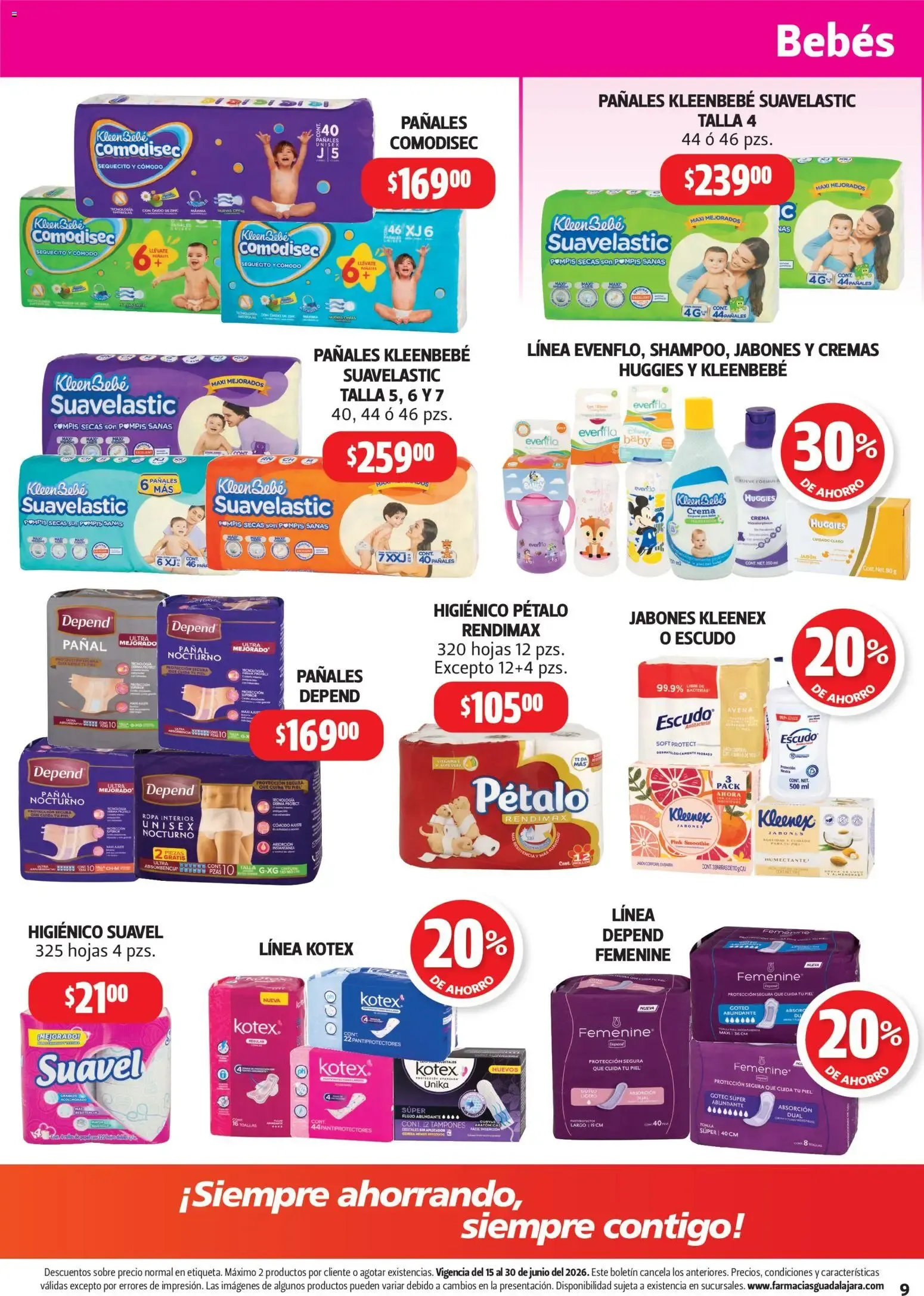 Catálogo de Farmacia Guadalajara catálogo (15/06/2026 - 30/06/2026) - catálogo en línea 15 de junio al 30 de junio 2026 - Pagina 9