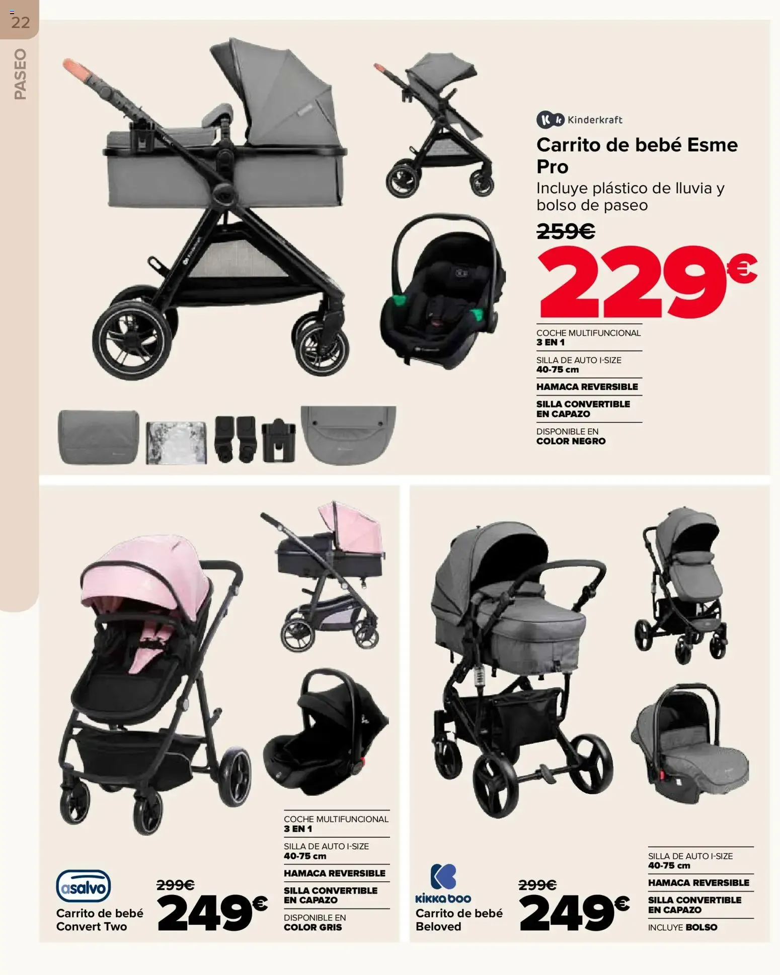 Catálogo de Carrefour folleto Bebé del 26/08/2026 | Catálogo 26 de agosto al 21 de septiembre 2026 - Página 22