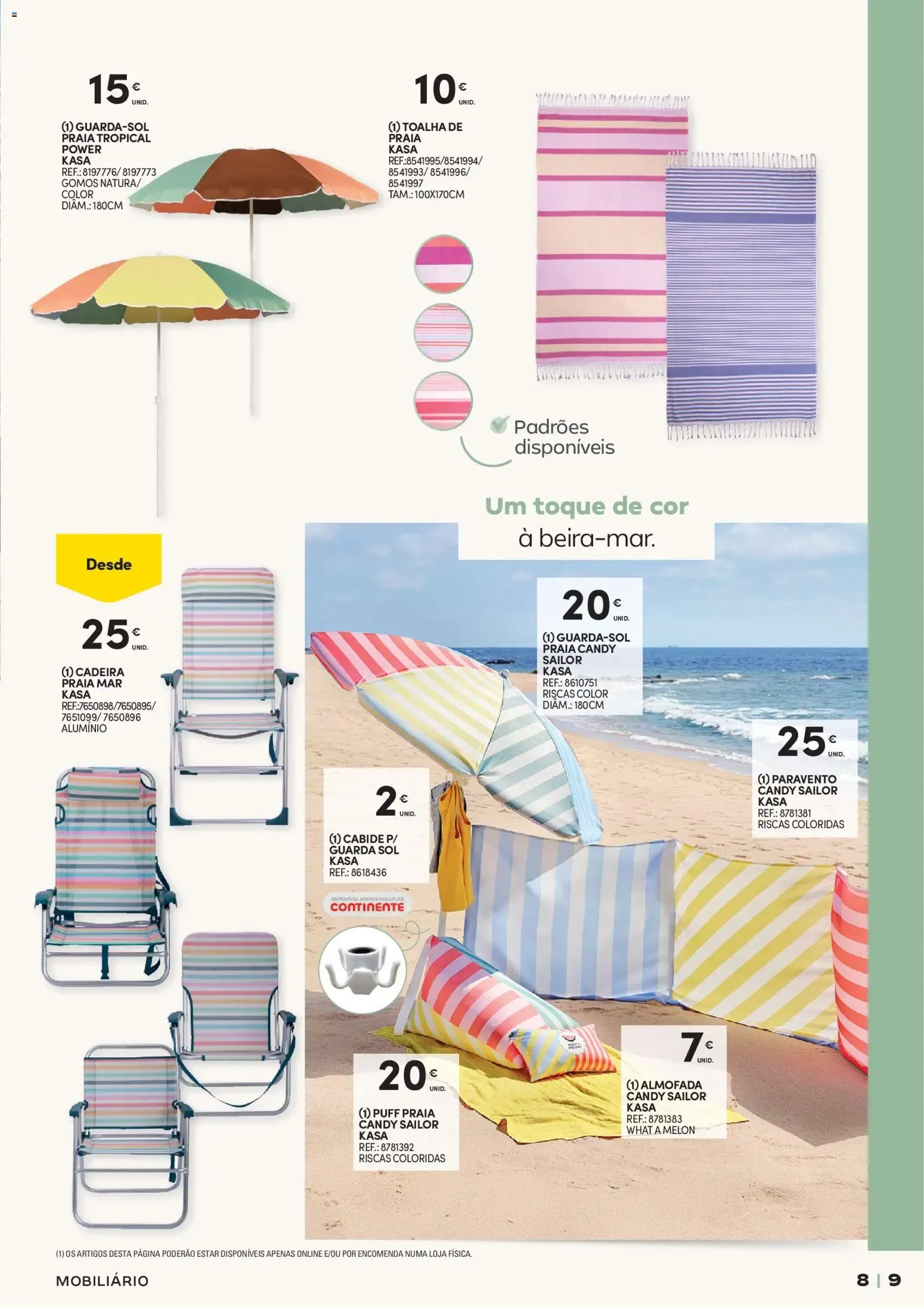 Folheto Continente - Férias de Verão Abre espaço para a distração » de 23/06/2026 - 09/08/2026 de 23 de junho até 9 de agosto 2026 - Pagina 9