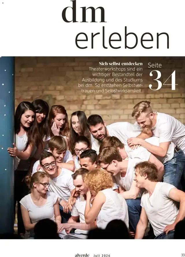 dm Magazin alverde - Mit Mission bei Miss Germany von 1. Juli bis 31. Juli 2026 - Prospekt seite 33