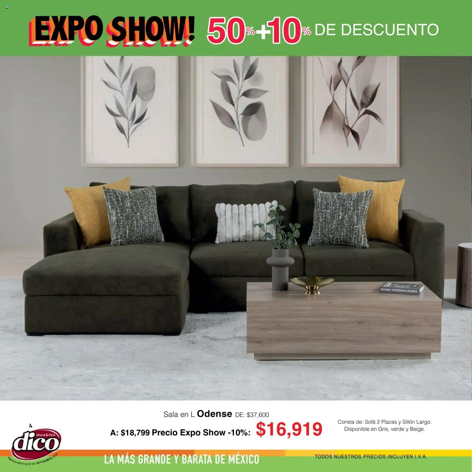 Catálogo de Muebles Dico catálogo Expo Show (04/09/2026 - 22/09/2026) - catálogo en línea 4 de septiembre al 22 de septiembre 2026 - Pagina 4