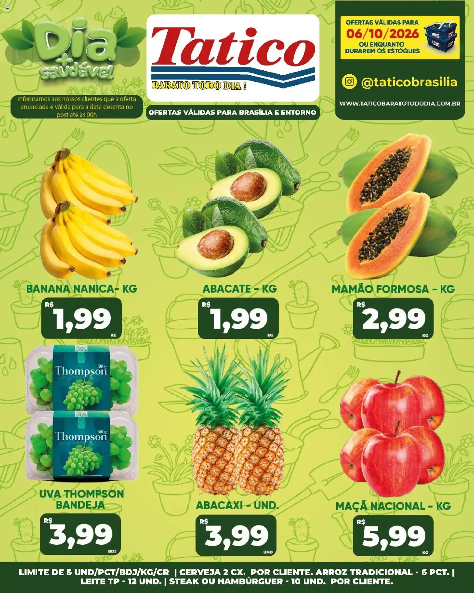 Encarte de Tatico ofertas do Dia de 06/10/2026 | Promoções Online 6 de outubro até 6 de outubro 2026 - Pagina 16
