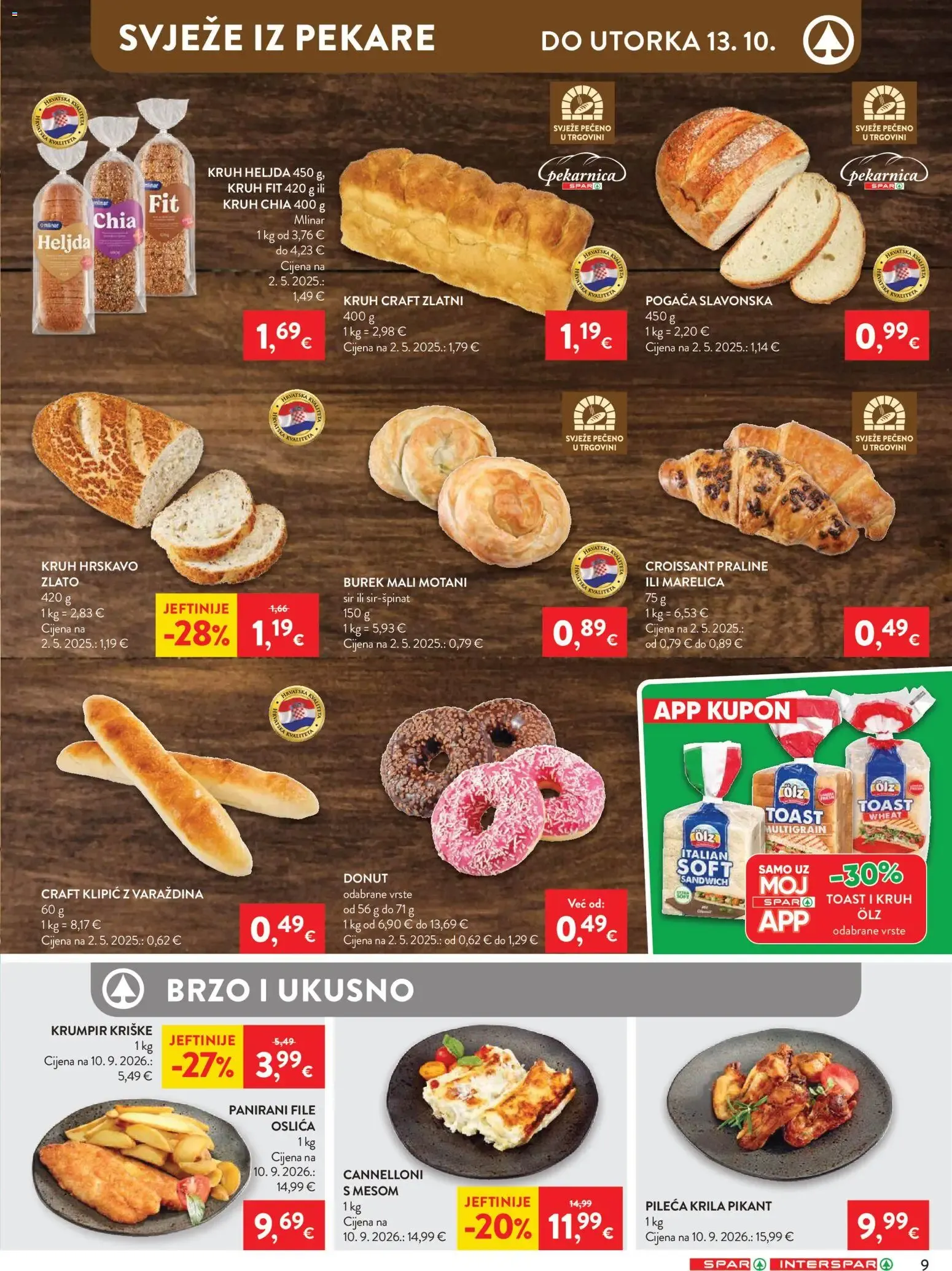 Katalog Spar Katalog novi od 07.10.2026 na listanje > letak digitalni od 7. listopada do 13. listopada 2026. - Pregled Stranica 13