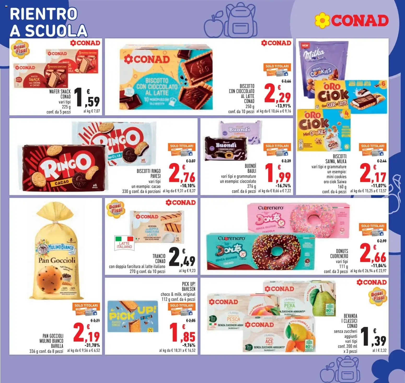 Conad Taglio Netto da 26 agosto a 8 settembre di 2026 - Pagina del volantino 11