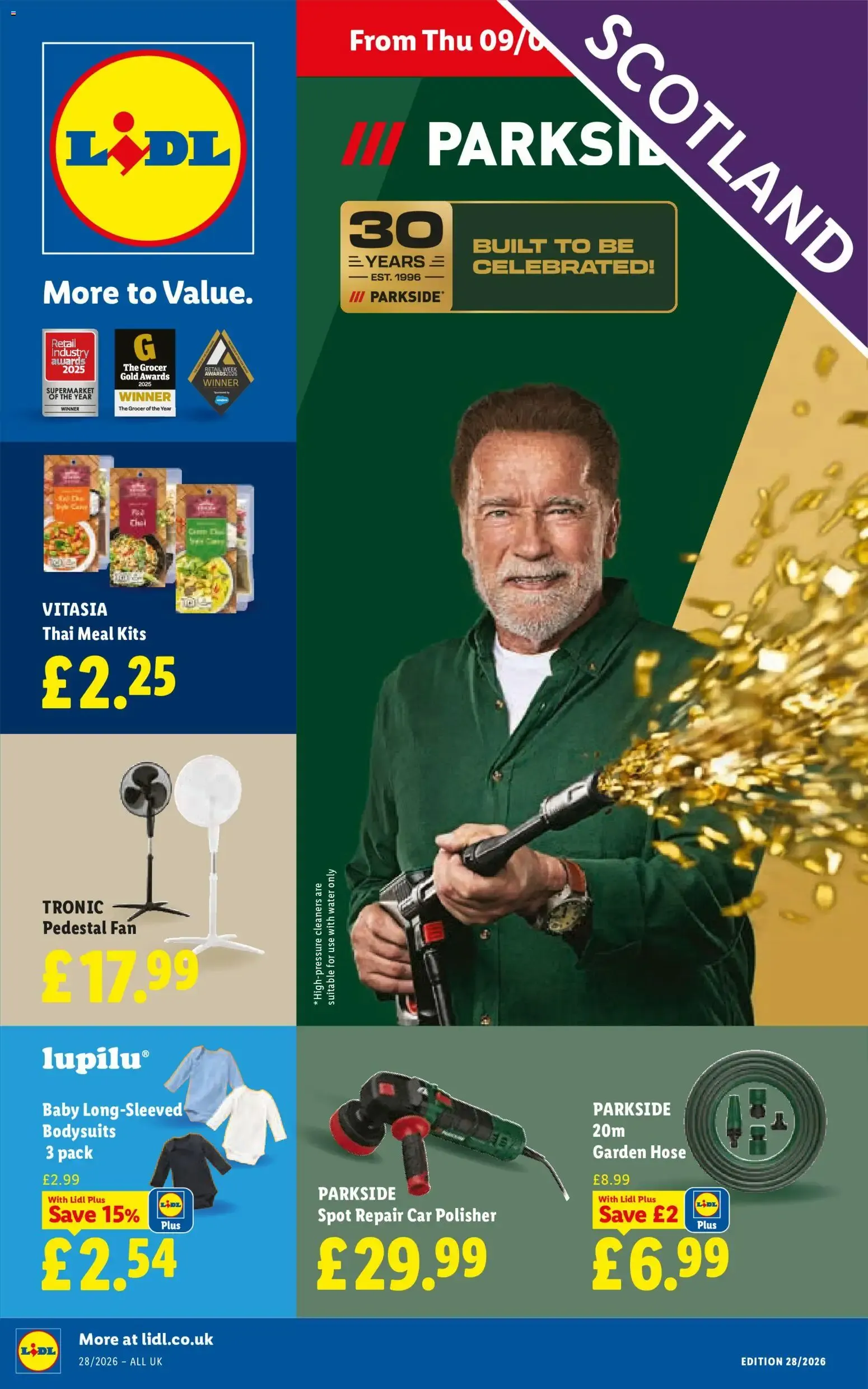 Weekly offers Lidl Scotland (09/07/2026 - 15/07/2026) - Offers Online from 9 July to 15 July 2026 - Catalogue Page 1