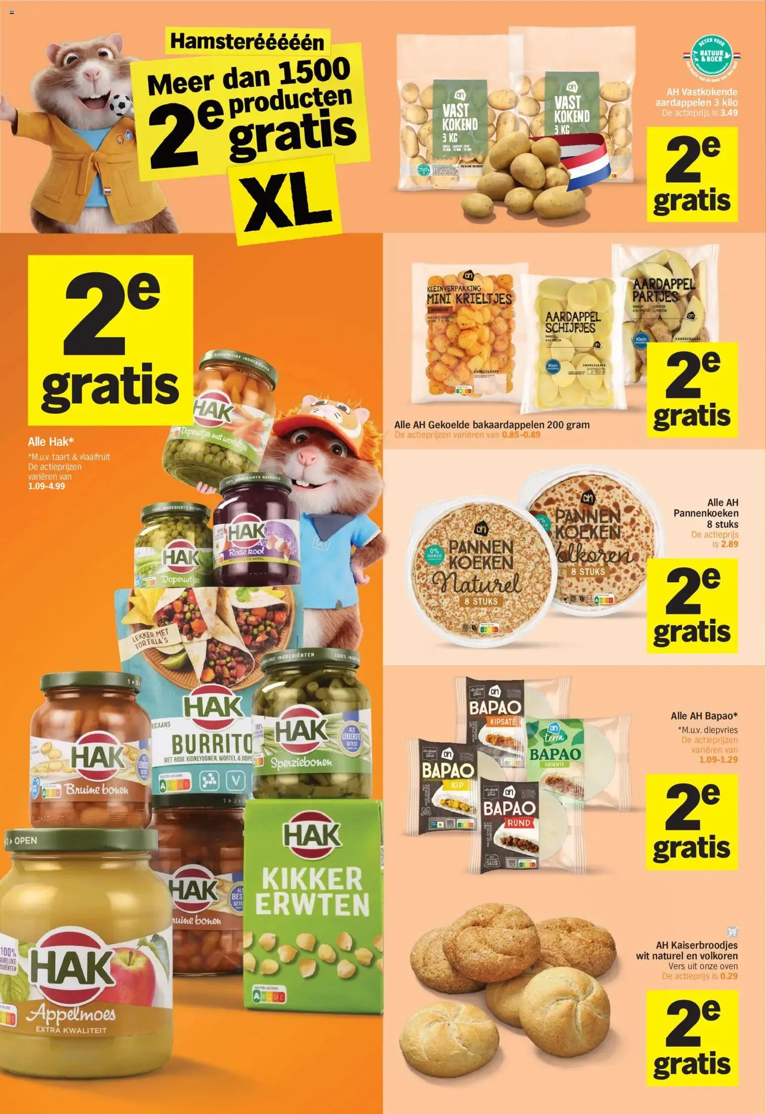 AH BONUS XL Hamsterééééén: Extra veel zomervoordeel! van 29 juni tot 5 juli 2026 - Folder pagina 3