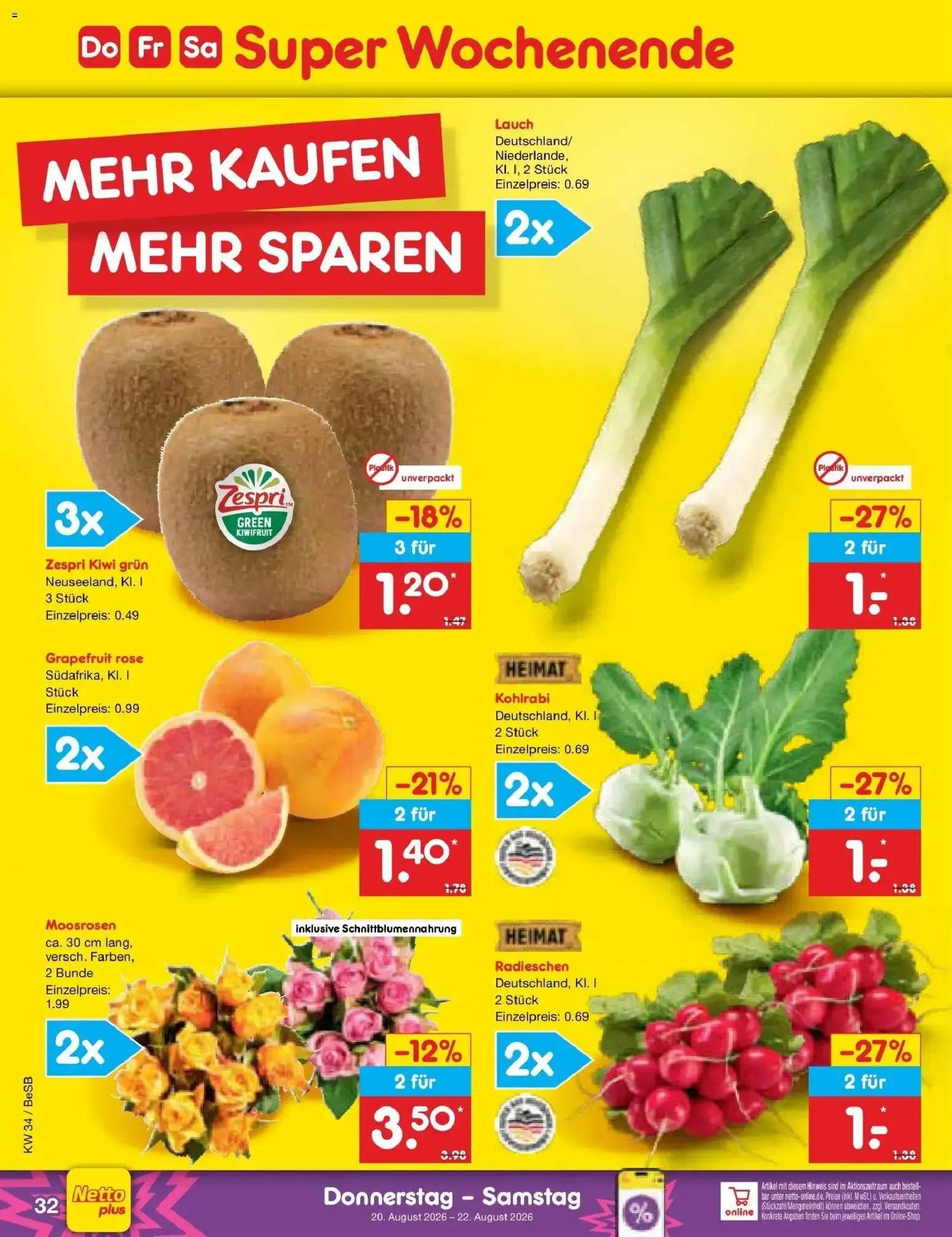Netto Marken-Discount Prospekt Kremmen (ab 17.08.2026) » Angebote von 17. August bis 22. August 2026 - Prospekt seite 50