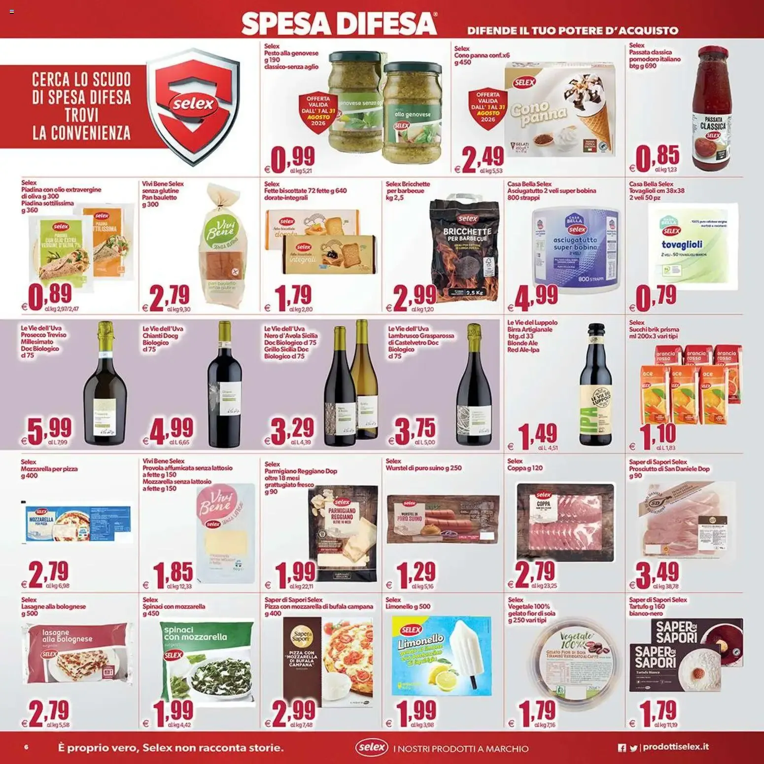 OFFERTISSIME da 31 luglio a 19 agosto di 2026 - Pagina del volantino 6
