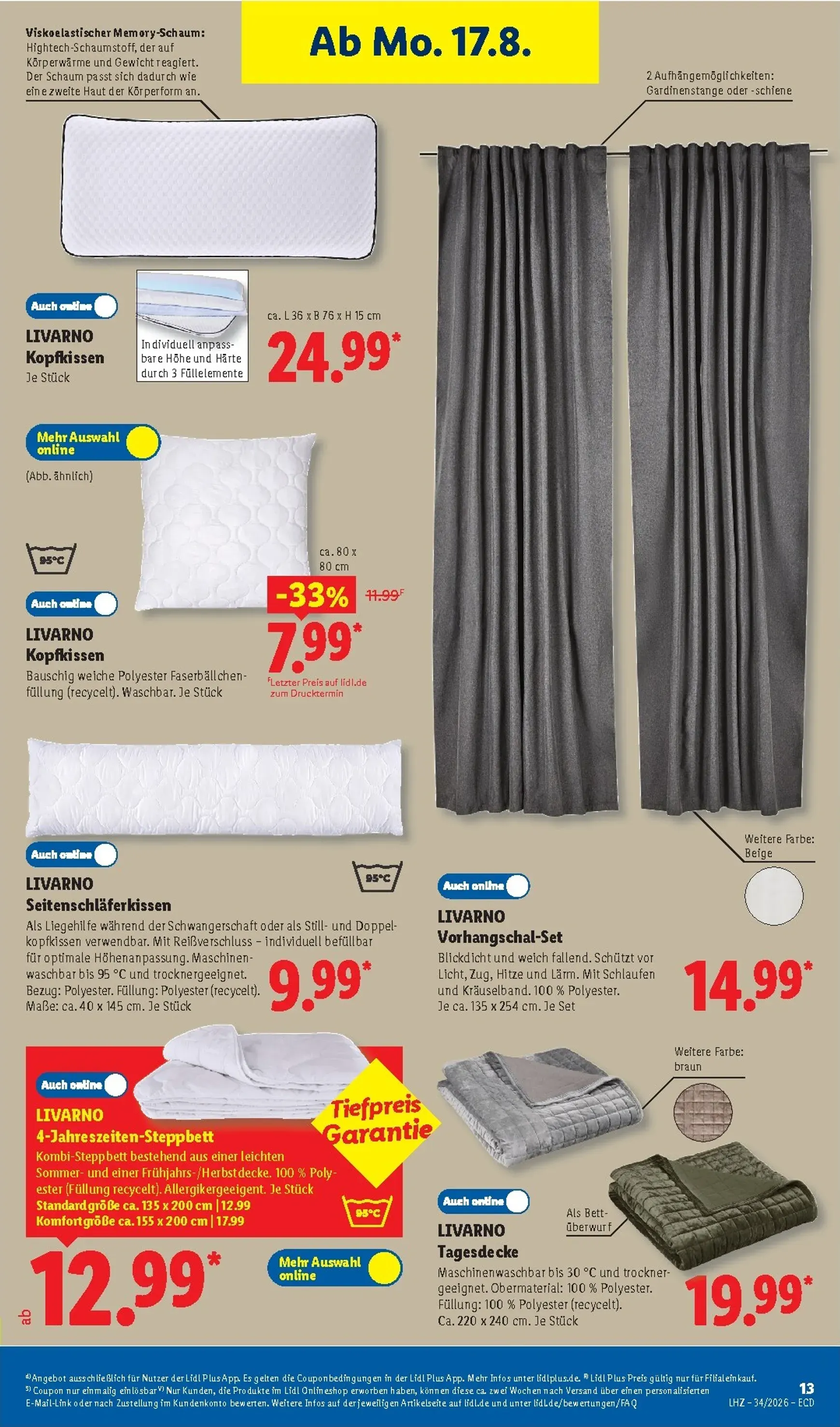Lidl Angebot der Woche von 17. August bis 22. August 2026 - Prospekt seite 9