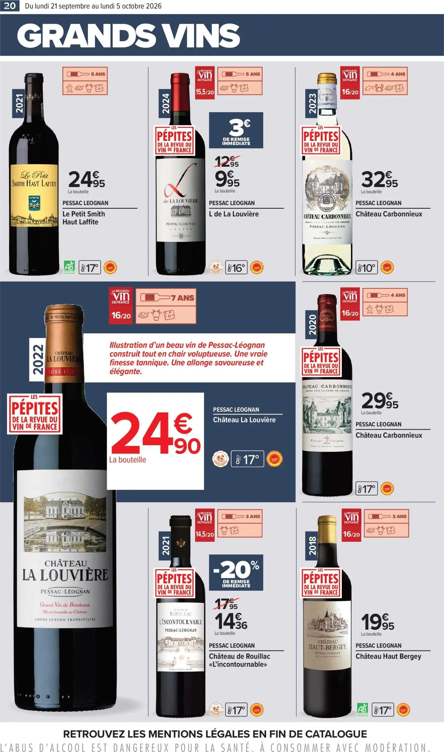 Carrefour Foire aux vins d automne à partir du 21/09/2026 - promo en ligne du 21 septembre au 5 octobre 2026 - Catalogue page 19