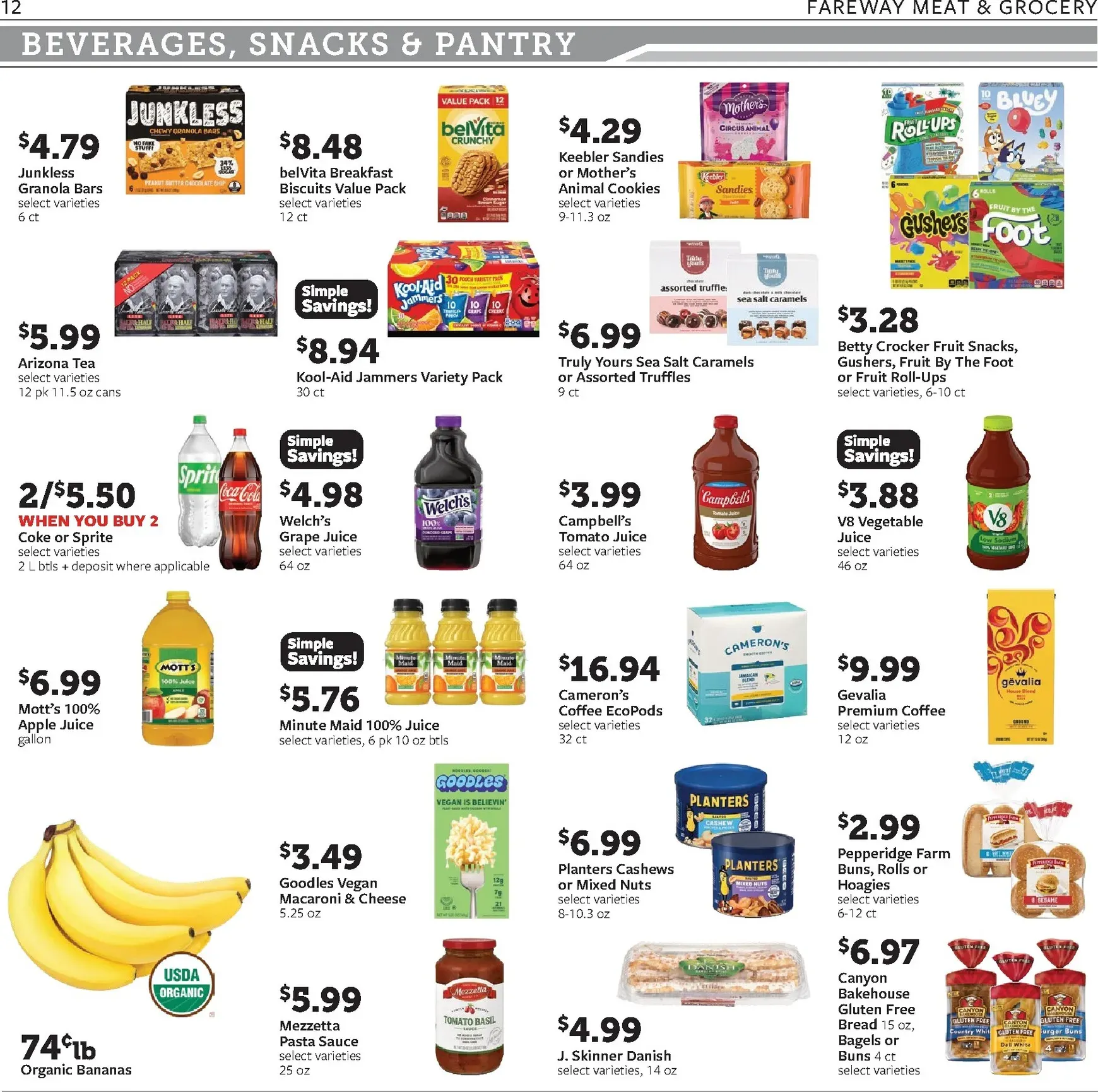 Weekly ad Fareway Meat & Grocery - Savings Worth Grilling For from July 20 to July 25 2026 - Page 12