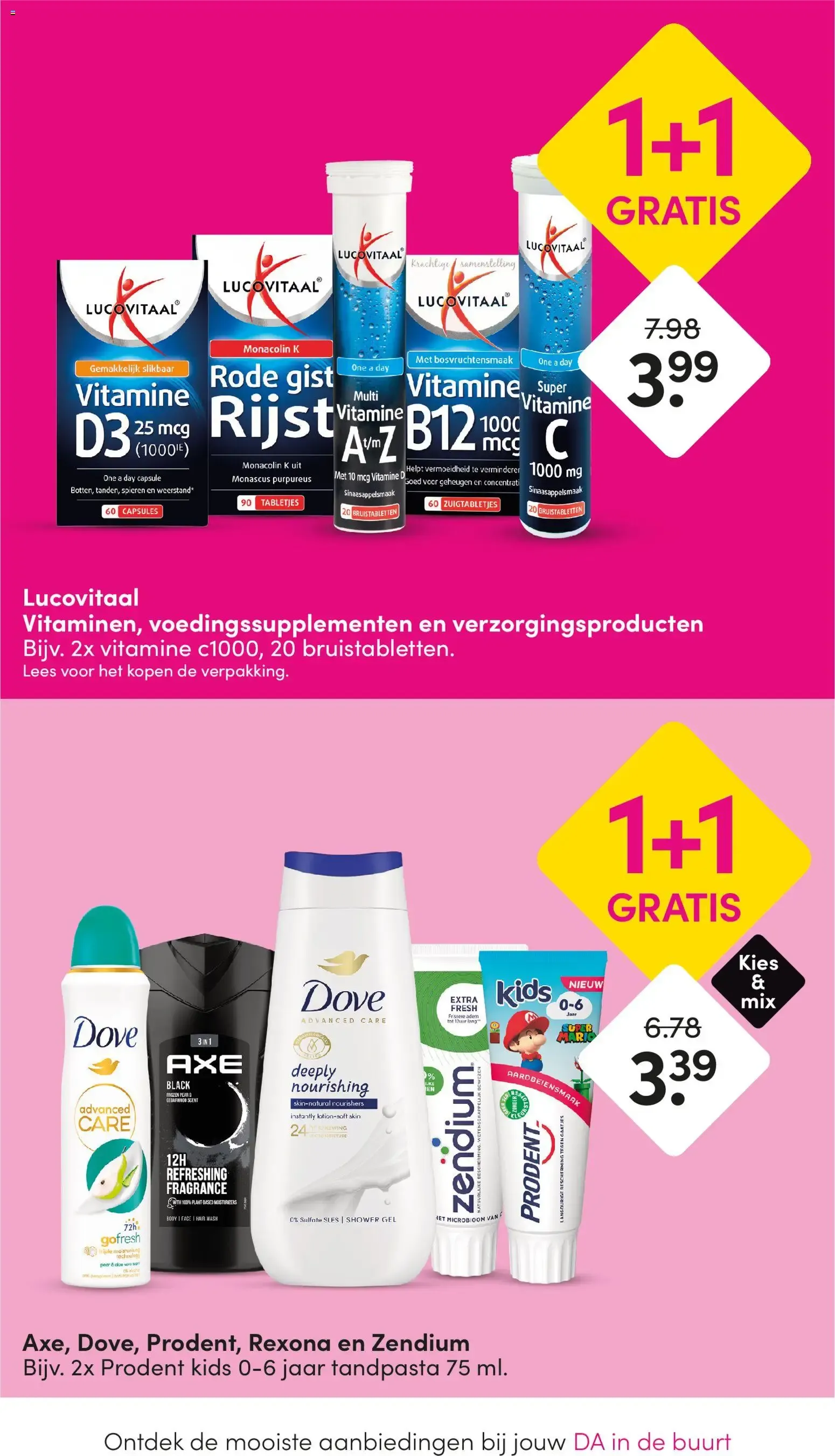 DA: Vitaminas, minerales y suplementos, y productos Zwitsal van 21 september tot 4 oktober 2026 - Folder pagina 2