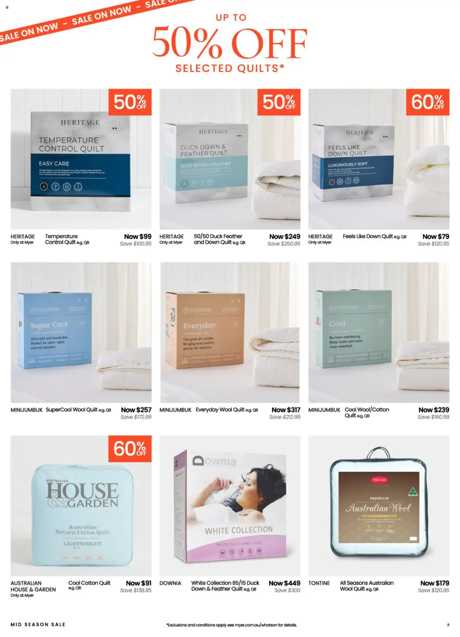 Myer Mid Season Sale - Catalogue valid from 9 September to 29 September 2026 - page 8