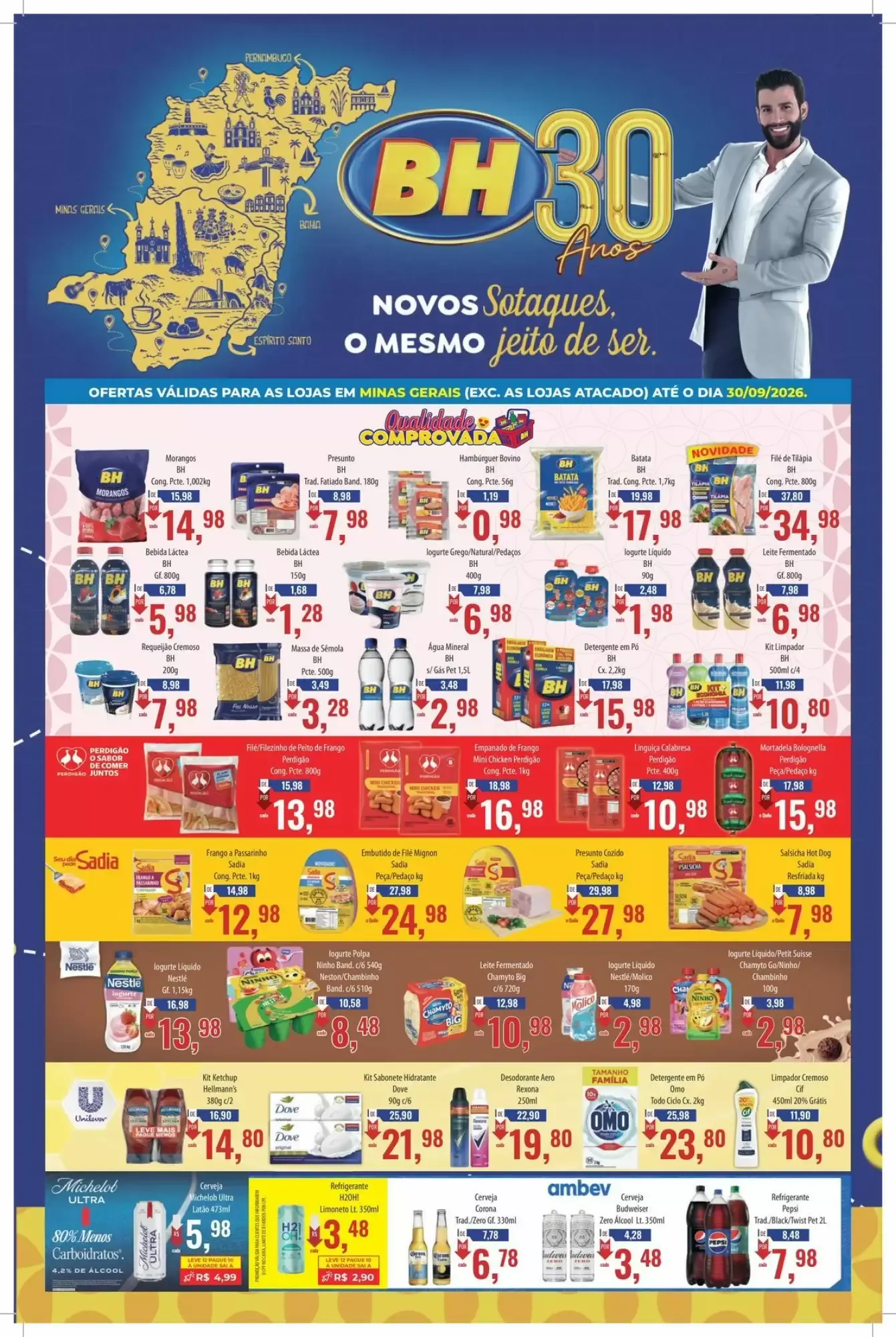 Folheto Supermercados BH