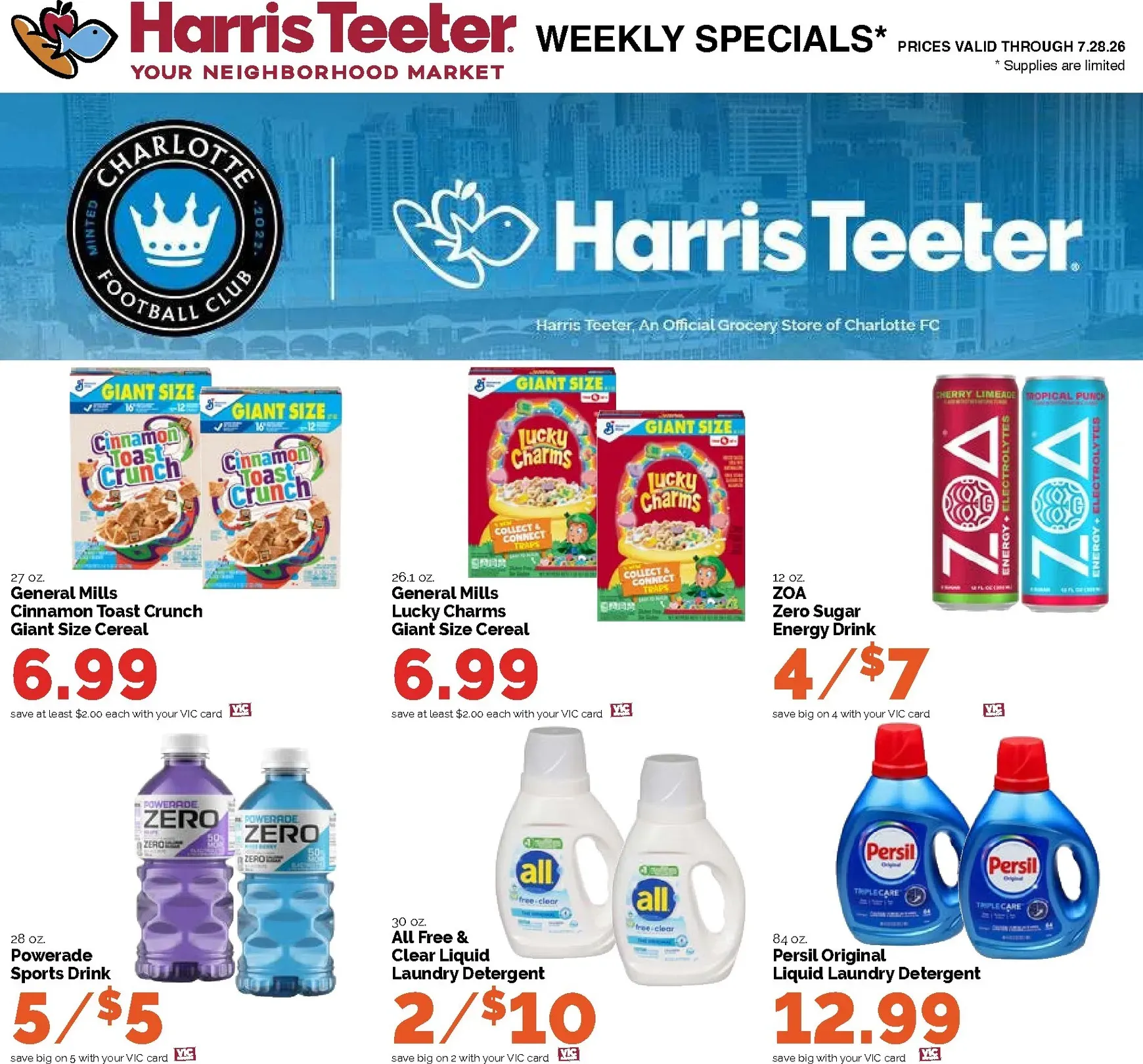 Weekly ad Harris Teeter: Spark up Your Summer Weekly Specials from July 22 to July 28 2026 - Page 12
