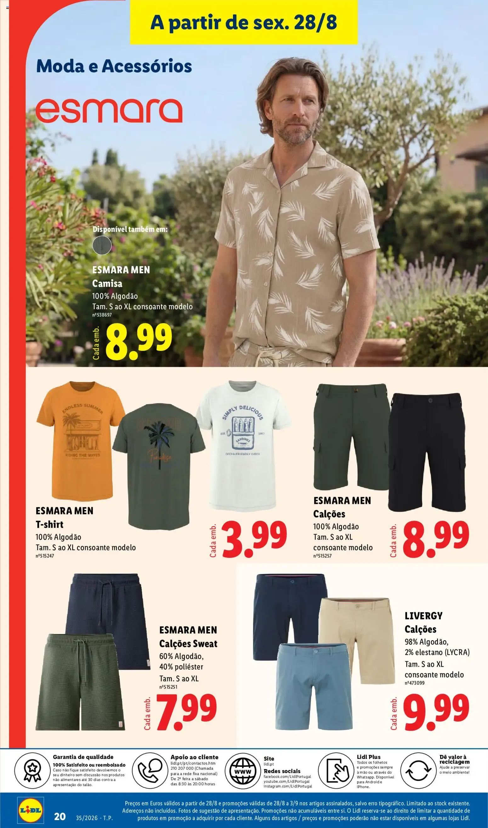 Folheto Lidl Novidades » de 24/08/2026 - 30/08/2026 de 24 de agosto até 30 de agosto 2026 - Pagina 20