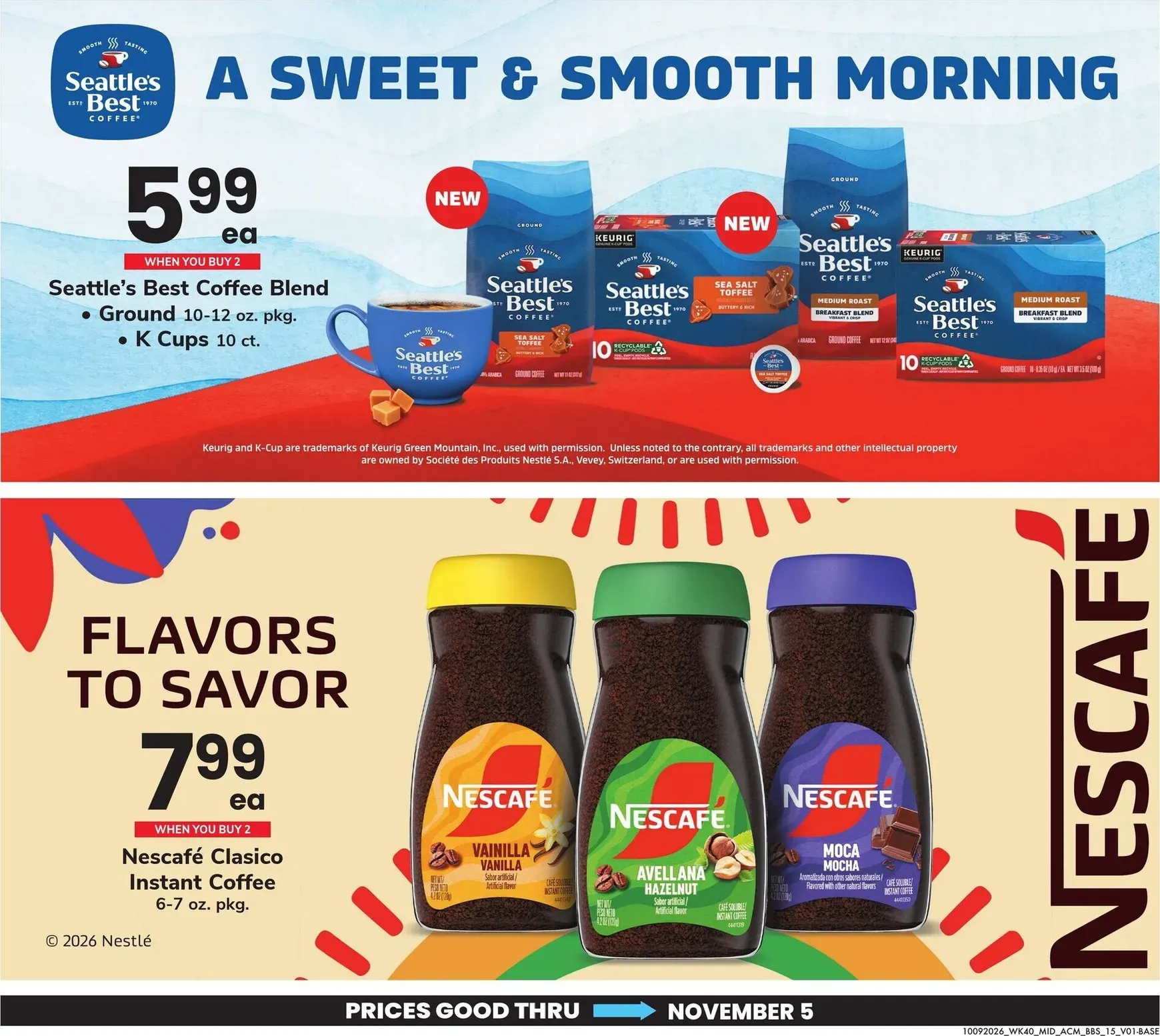 Weekly ad Current ACME - Big Book of Savings leaflet valid from Friday 10/09/2026 to Thursday 11/05/2026 from October 9 to November 5 2026 - Page 15