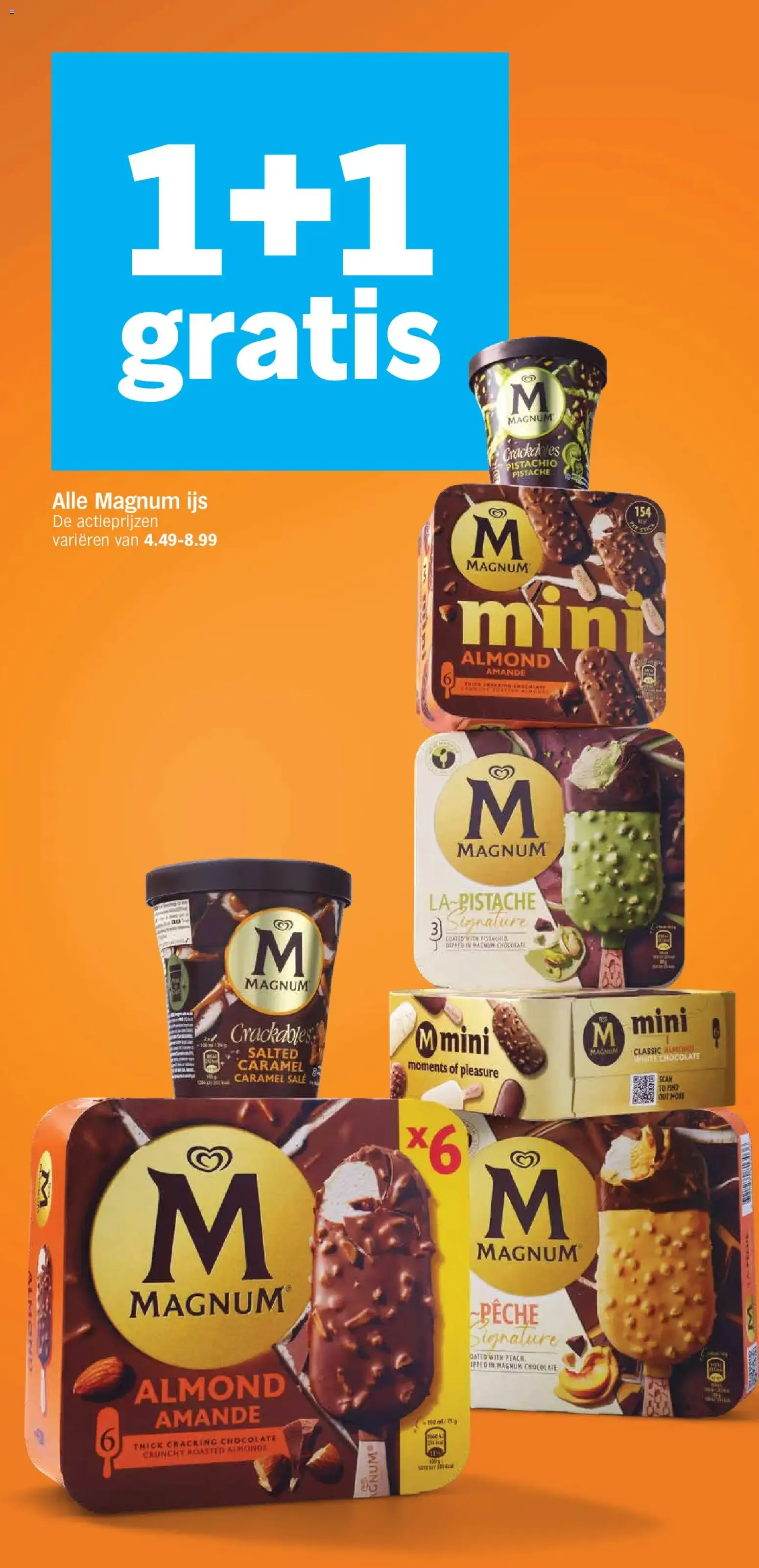 AH Bonus: 1+1 gratis en pasta's y salsas van 26 oktober tot 1 november 2026 - Folder pagina 24