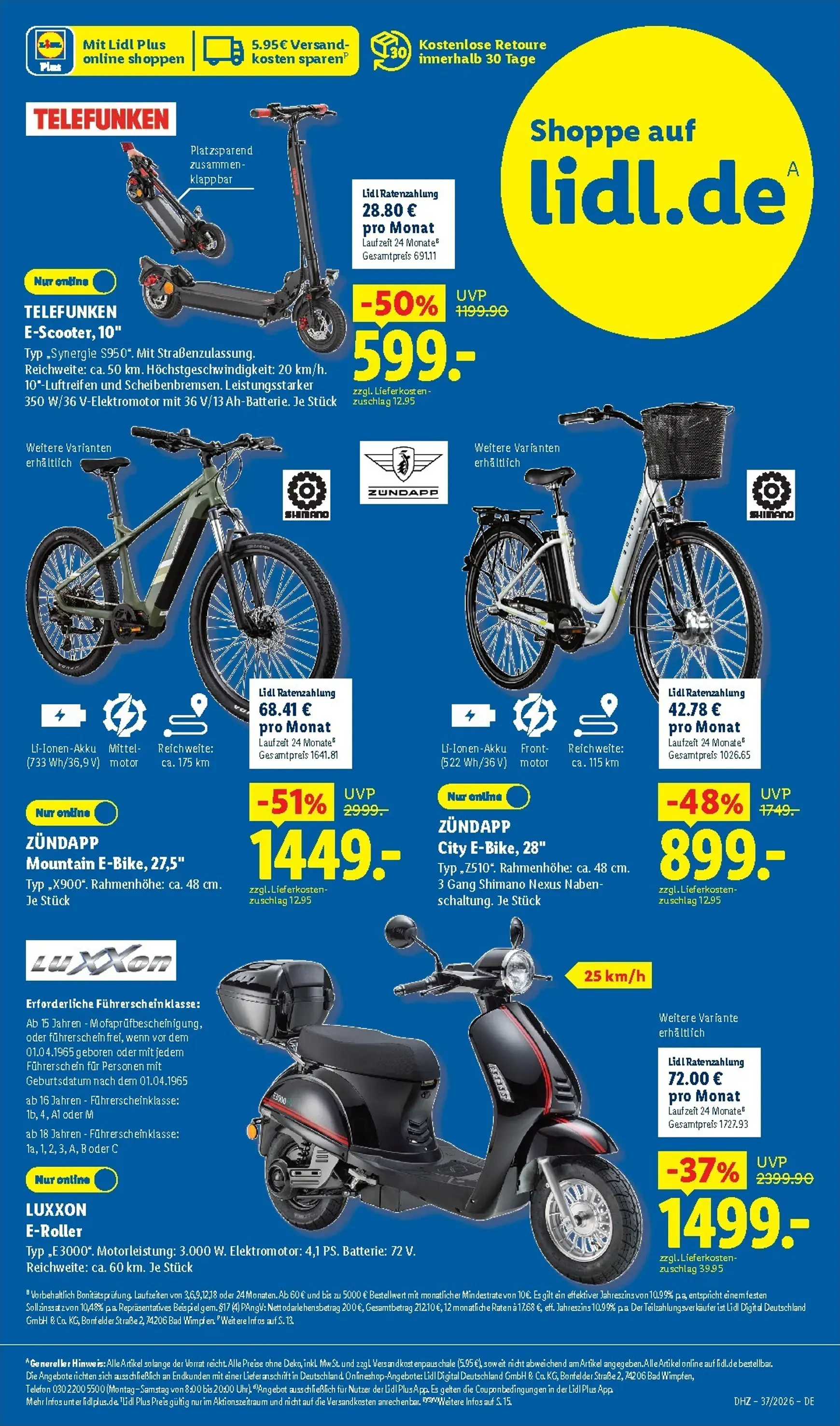 Lidl - Nonfood Prospekt nächste Woche – von Montag 07.09.2026 bis Samstag 12.09.2026 von 7. September bis 12. September 2026 - Prospekt seite 30