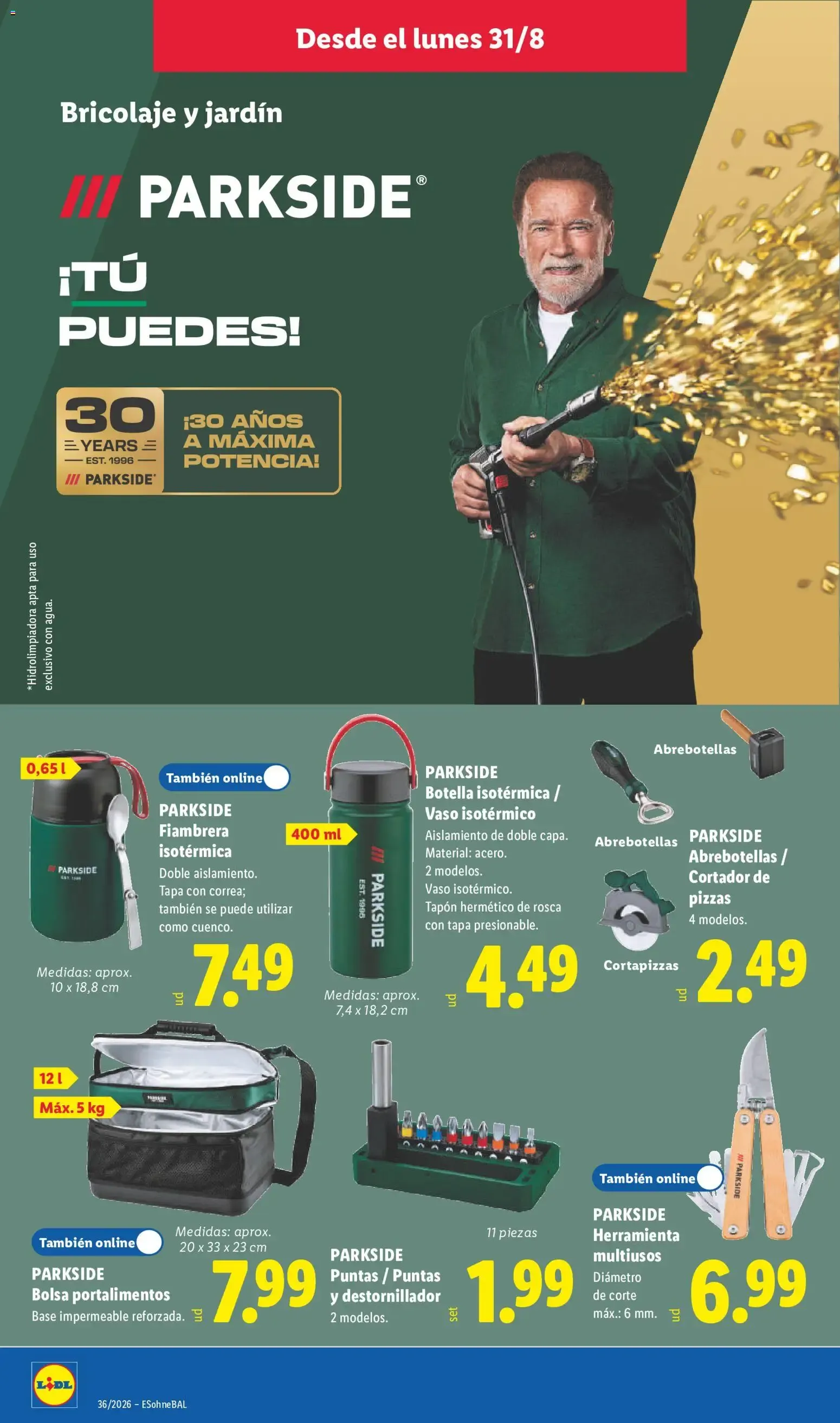 Catálogo de Lidl folleto de bazar del 31/08 | Ofertas 31 de agosto al 6 de septiembre 2026 - Página 6