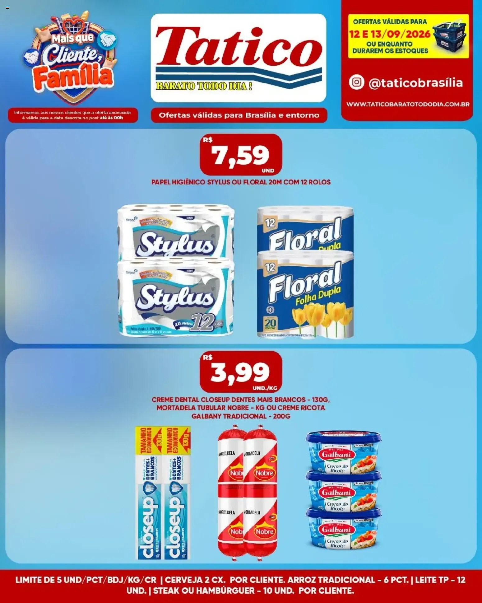 Encarte de Tatico ofertas Fim de Semana de 12/09/2026 | Promoções Online 12 de setembro até 13 de setembro 2026 - Pagina 4