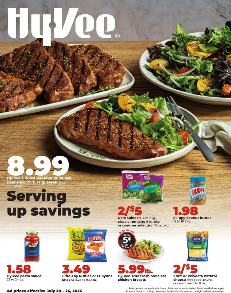 Weekly ad Serving up savings from July 20 to July 26 2026 - Page 1