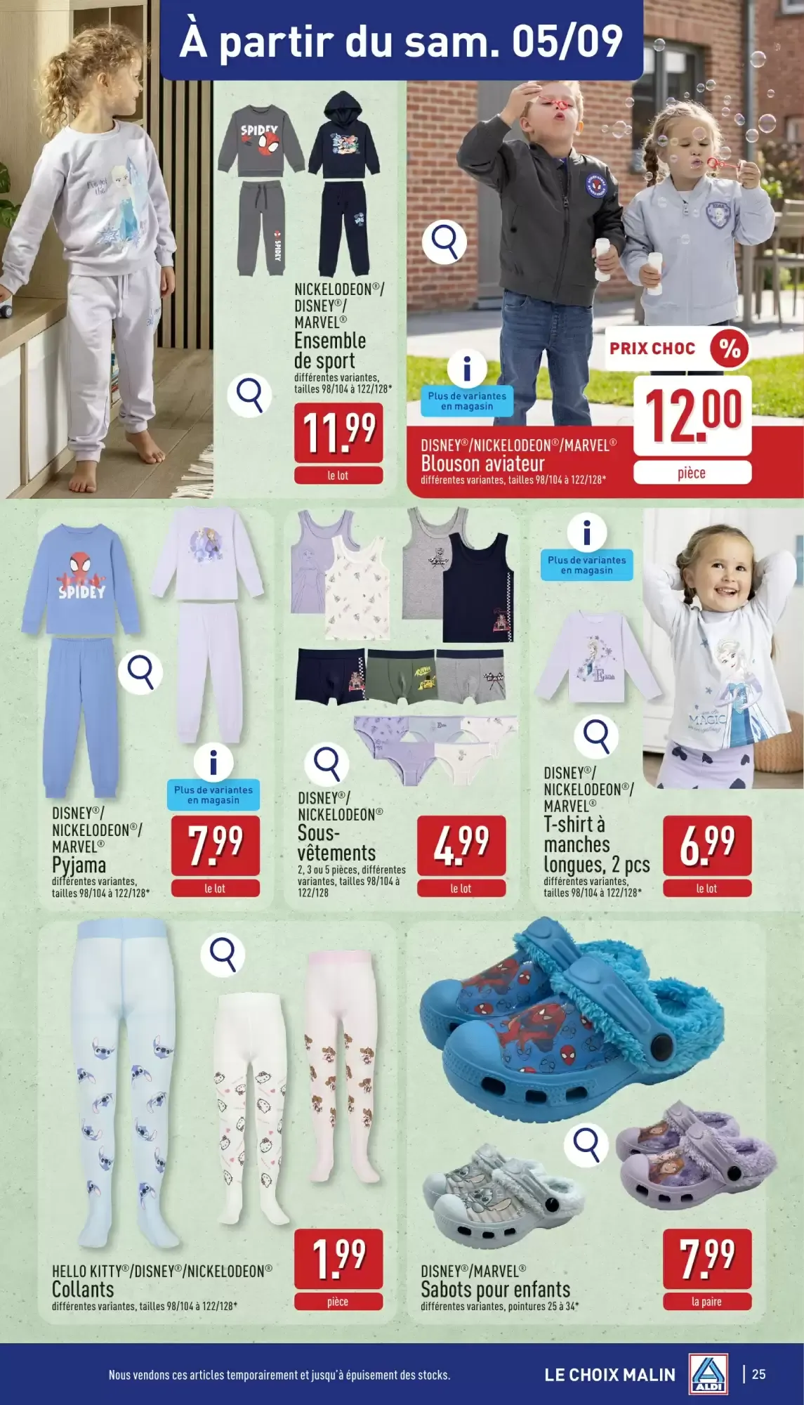 ALDI Dépliant 31/08 - 05/09 van 31 augustus tot 5 september 2026 - folder pagina 25