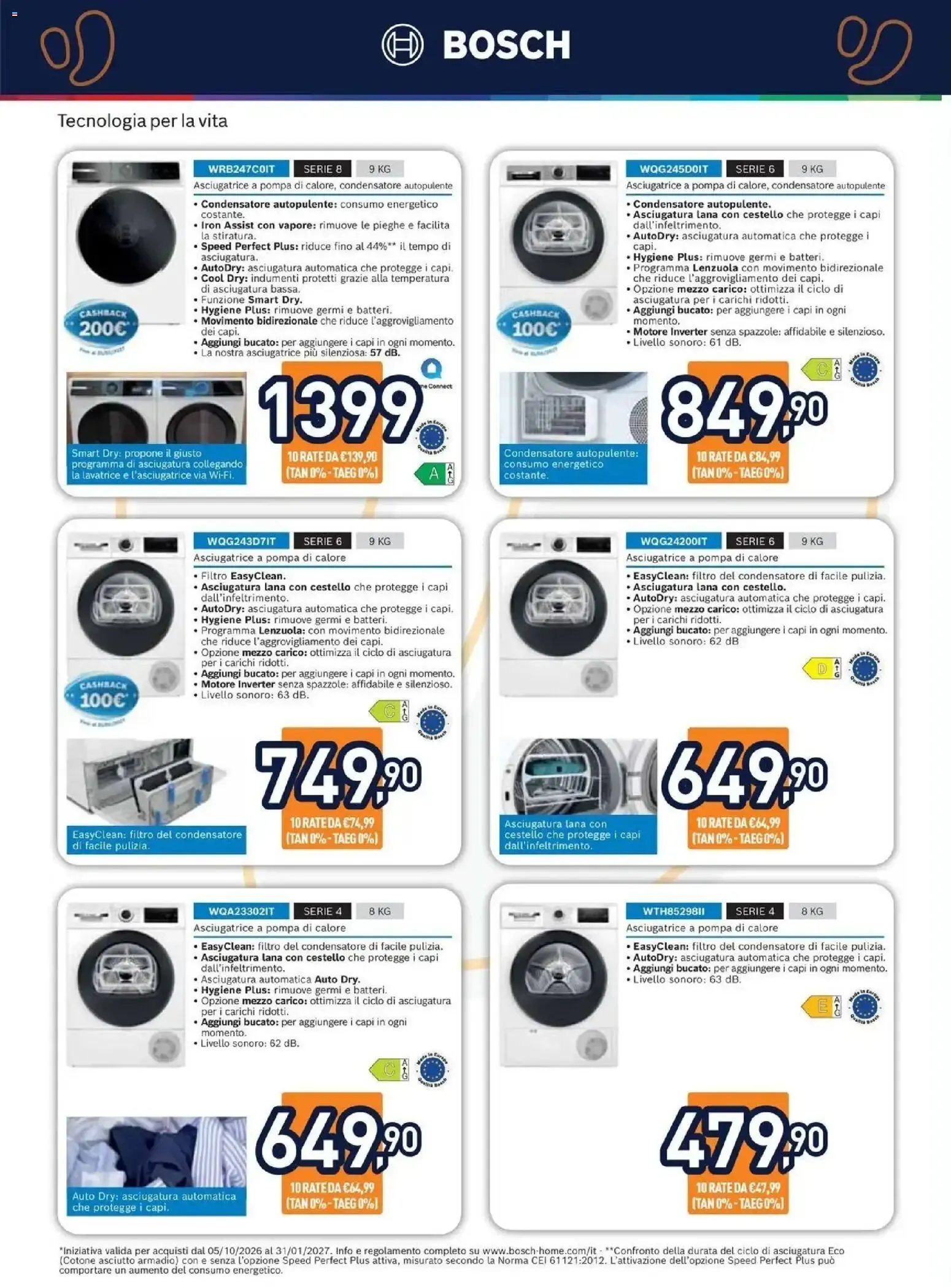 Nuovo Unieuro volantino Speciale Asciugatura da Unieuro! dal 16/10/2026 > offerte anteprima 🛍️ da 16 ottobre a 1 novembre di 2026 - Pagina del volantino 5