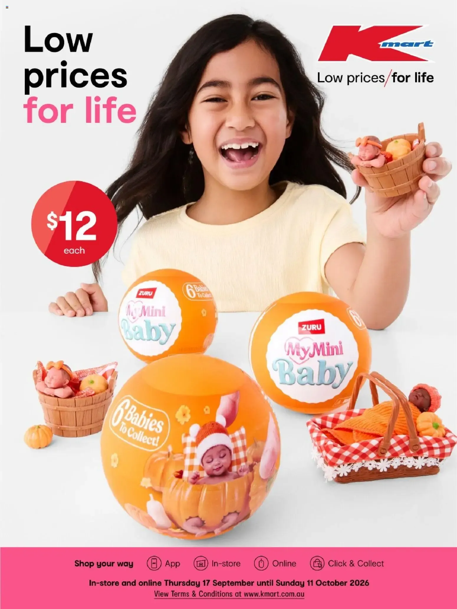 Kmart catalogue valid from 17/09/2026 > Online Australia - Catalogue valid from 17 September to 11 October 2026 - page 1