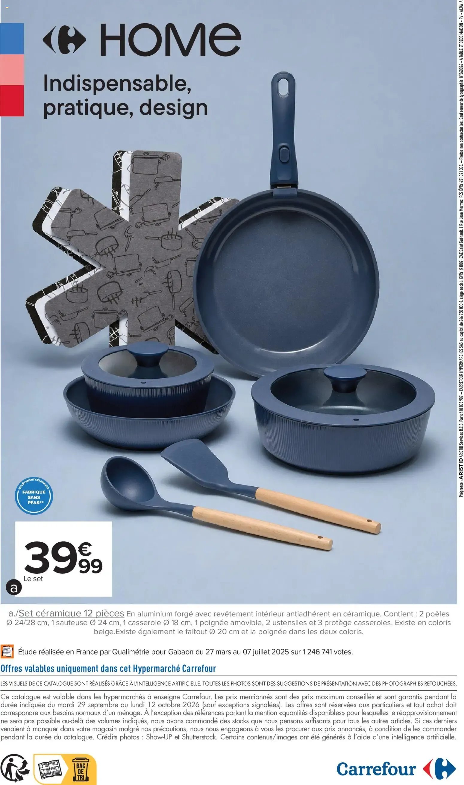 Carrefour Des idées déco pour tous les styles à partir du 29/09/2026 - promo en ligne du 29 septembre au 12 octobre 2026 - Catalogue page 16