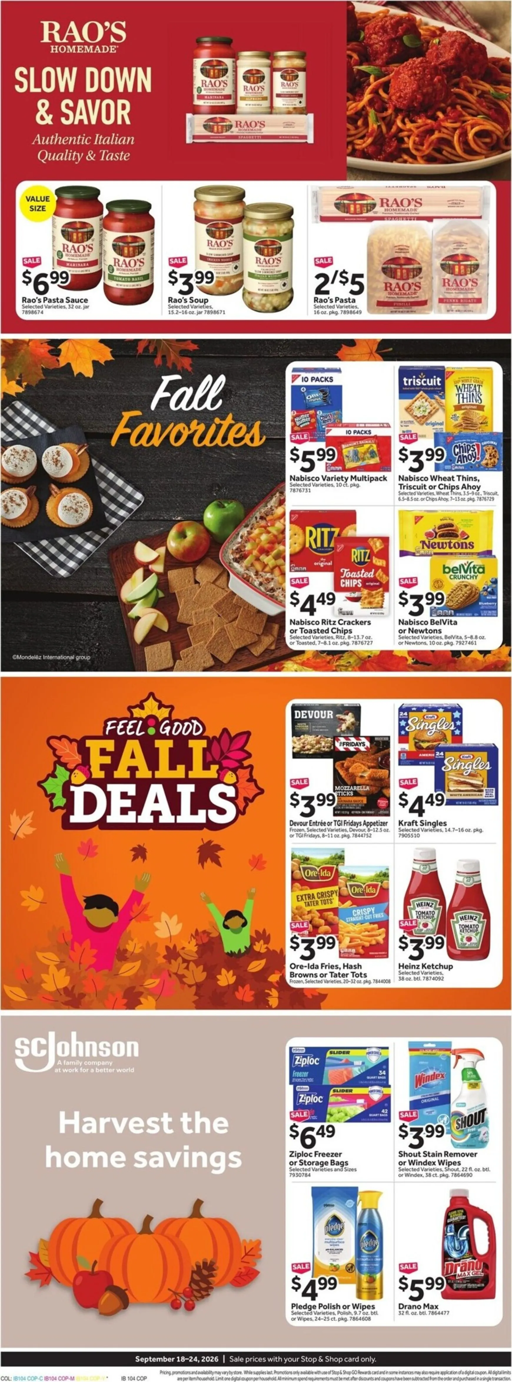 Weekly ad Current Stop and Shop leaflet valid from Friday 09/18/2026 to Thursday 09/24/2026 from September 18 to September 24 2026 - Page 12