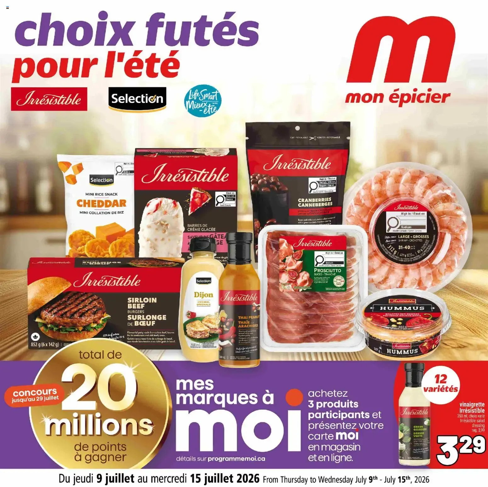 Metro - Choix futés pour l'été - Mes Marques à Moi from July 9 to July 15 2026 - flyer page 1
