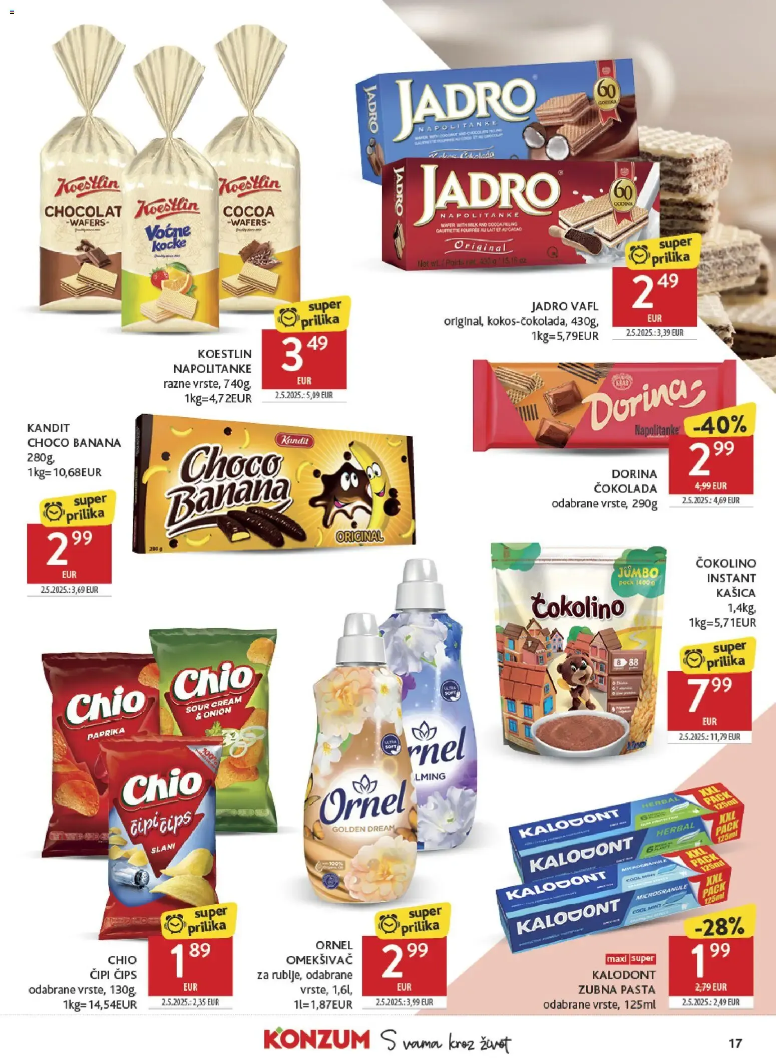 Katalog Konzum Katalog novi od 23.09.2026 na listanje > letak digitalni od 23. rujna do 29. rujna 2026. - Pregled Stranica 17