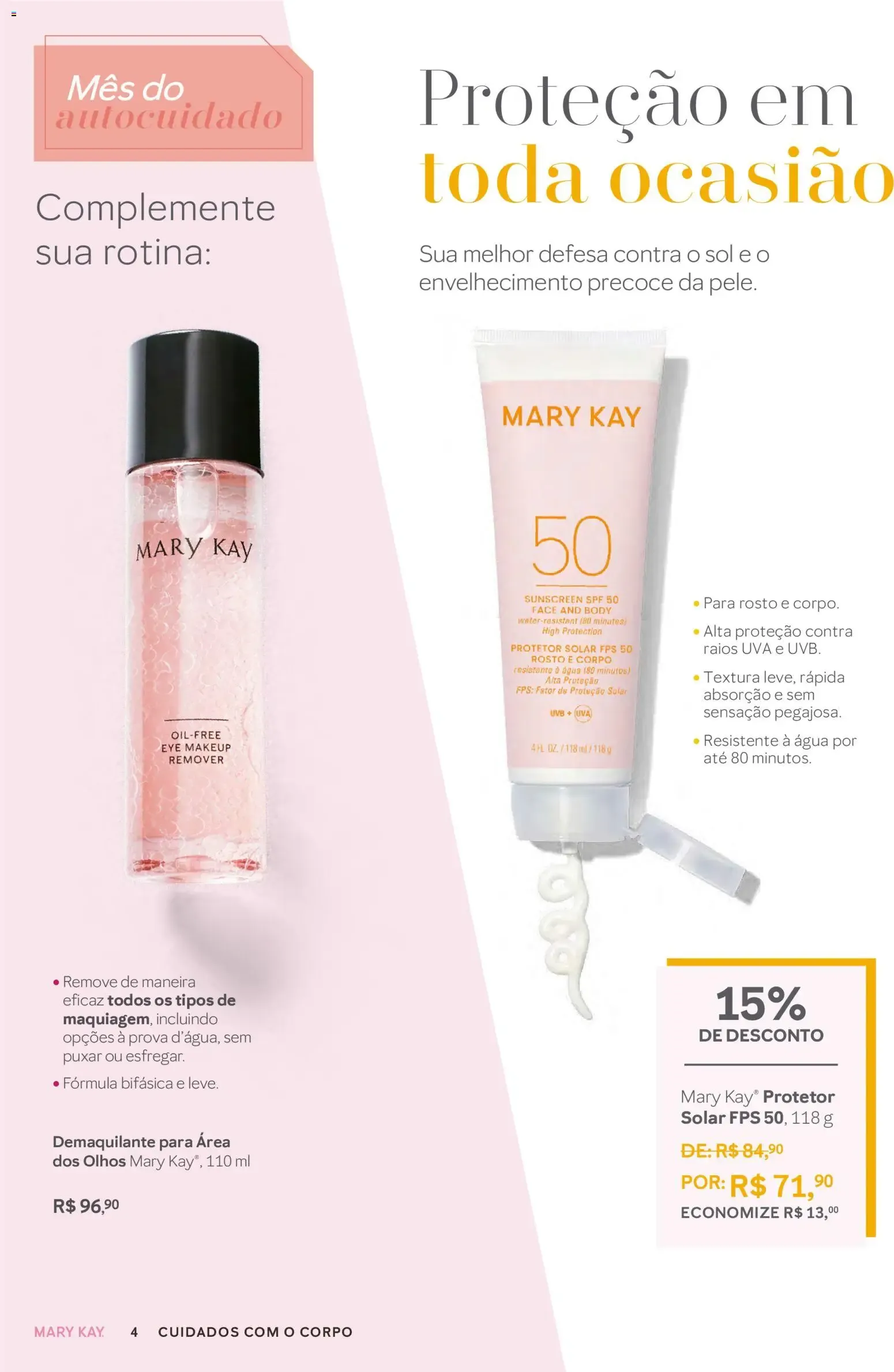 Encarte de Revista Mary Kay - Catálogo Agosto 2026 (01/08 - 31/08/2026) 1 de agosto até 31 de agosto 2026 - Pagina 4
