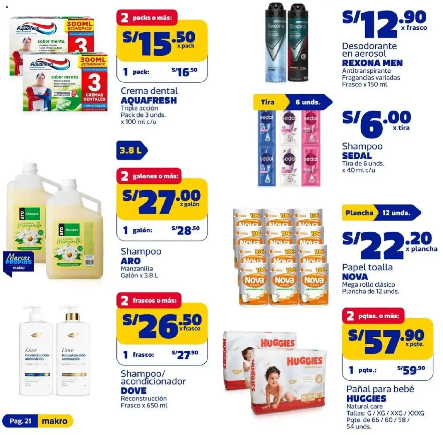 Catalogo de Makro Ahorro 10 de setiembre al 23 de setiembre 2026 - Pag 21