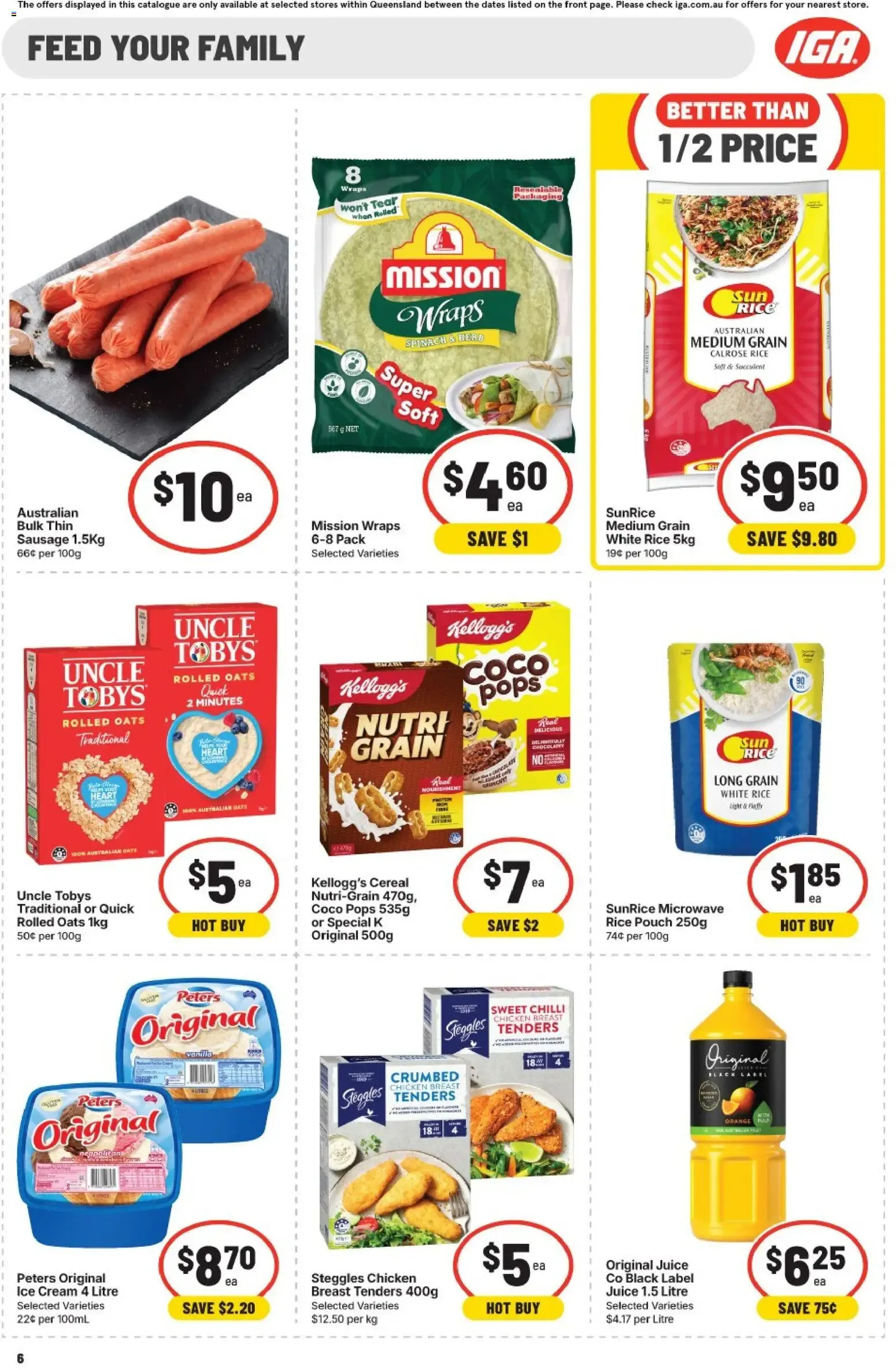 IGA Big Family Big Prizes - 500+ Instant Winners Daily - Catalogue valid from 1 July to 7 July 2026 - page 6