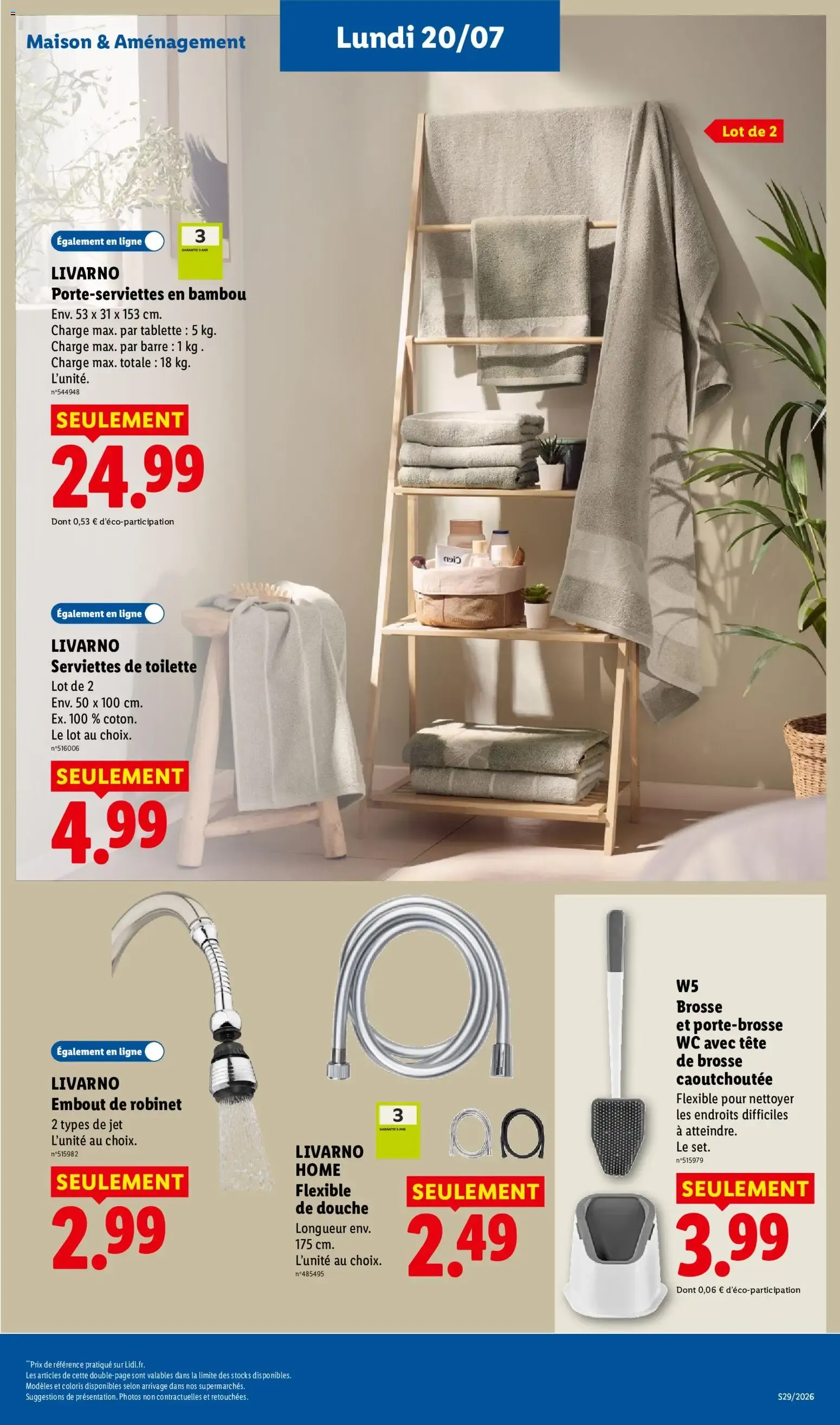 Lidl - L'Été Imbattable du 16 juillet au 22 juillet 2026 - Catalogue page 51