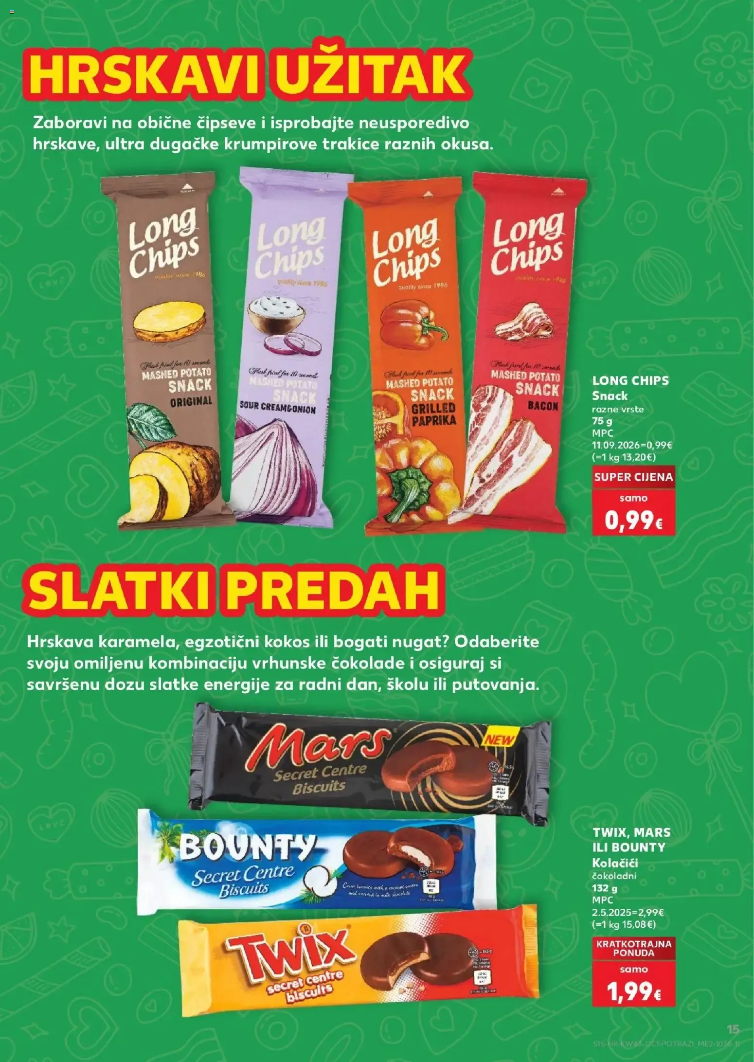 Katalog Kaufland Katalog novi od 21.10.2026 na listanje > letak digitalni od 21. listopada do 27. listopada 2026. - Pregled Stranica 15