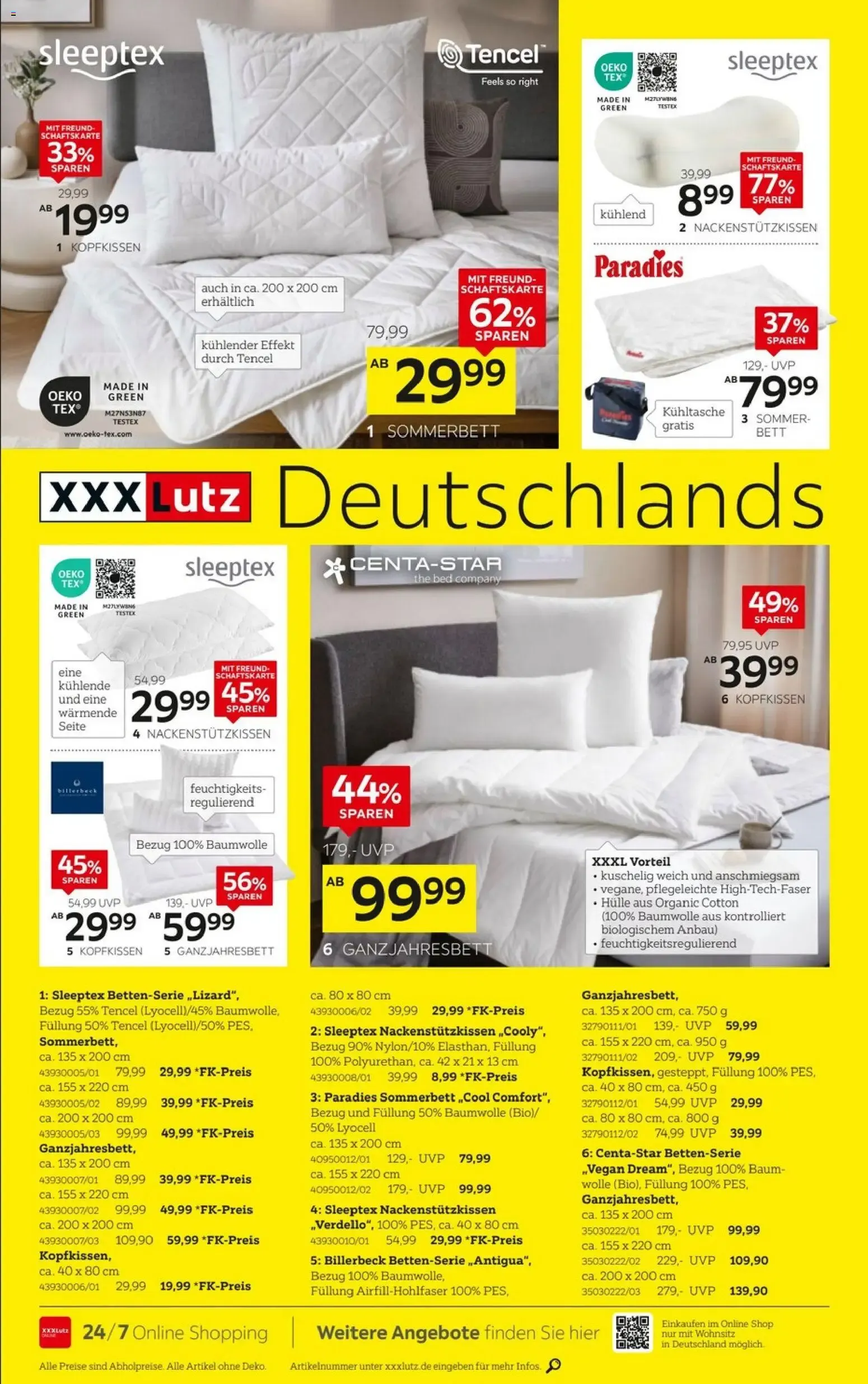 XXXLutz Deutschlands größter SSV von 27. Juni bis 12. Juli 2026 - Prospekt seite 4