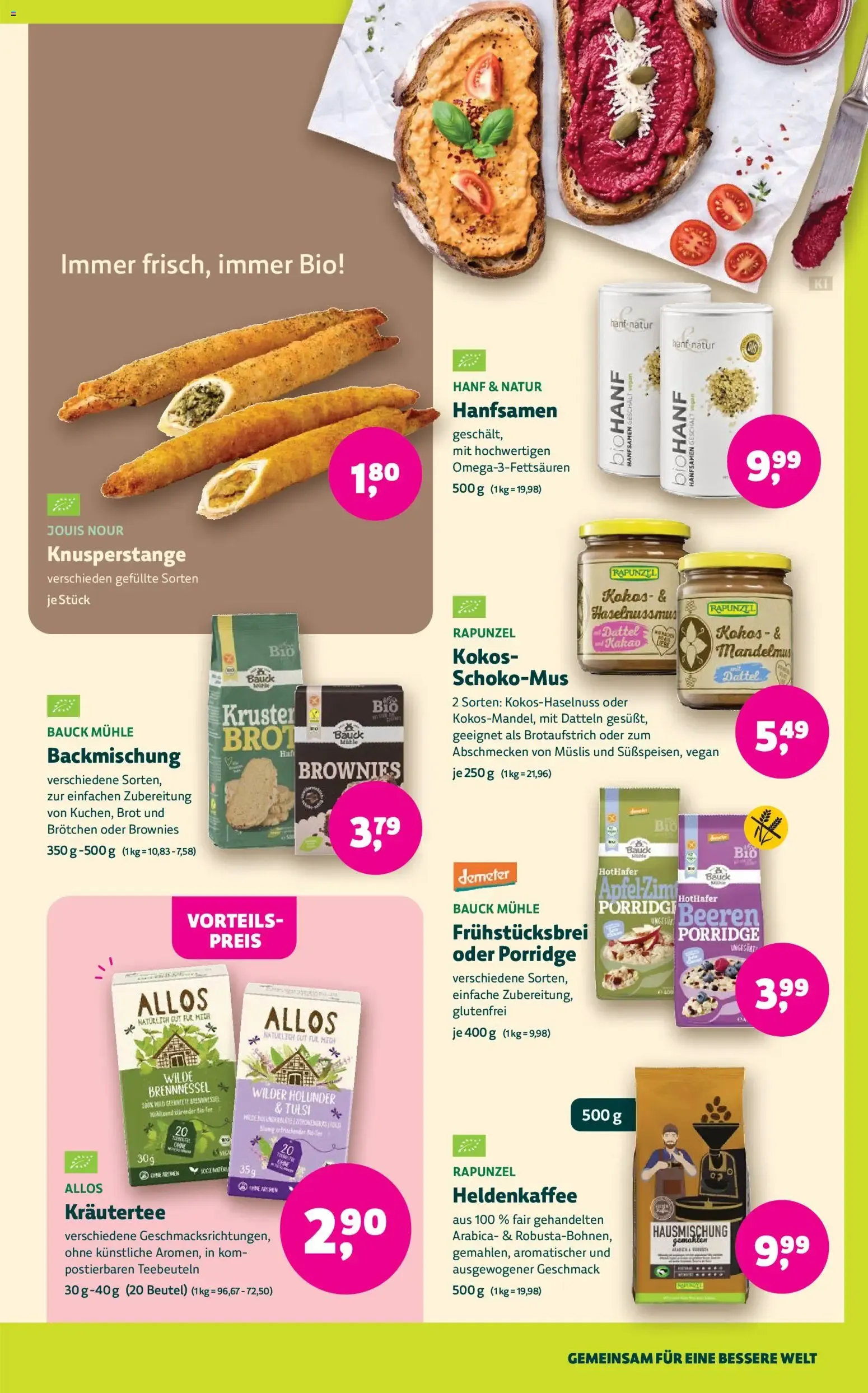 BioMarkt Prospekt (ab 07.10.2026) zum Blättern von 7. Oktober bis 20. Oktober 2026 - Prospekt seite 11